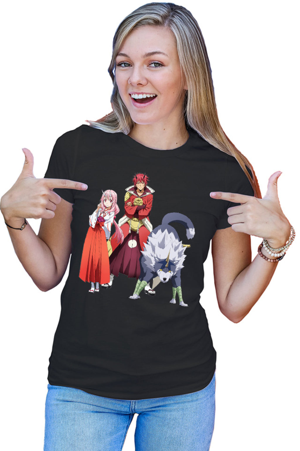 Tricou dama TenSura That Time Slime Ranga Shuna Demons