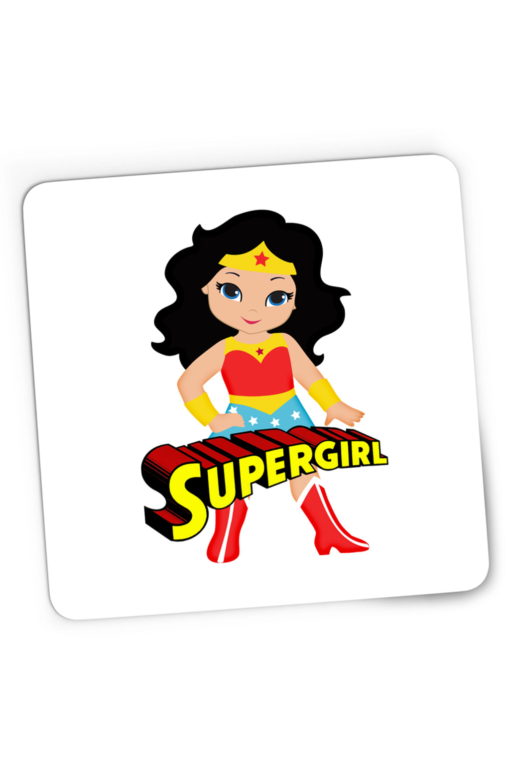 Mousepad Gaming Superman Diana Prince Superwoman Supergirl, 21x19 cm