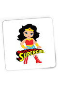 Mousepad Gaming Superman Diana Prince Superwoman Supergirl, 21x19 cm