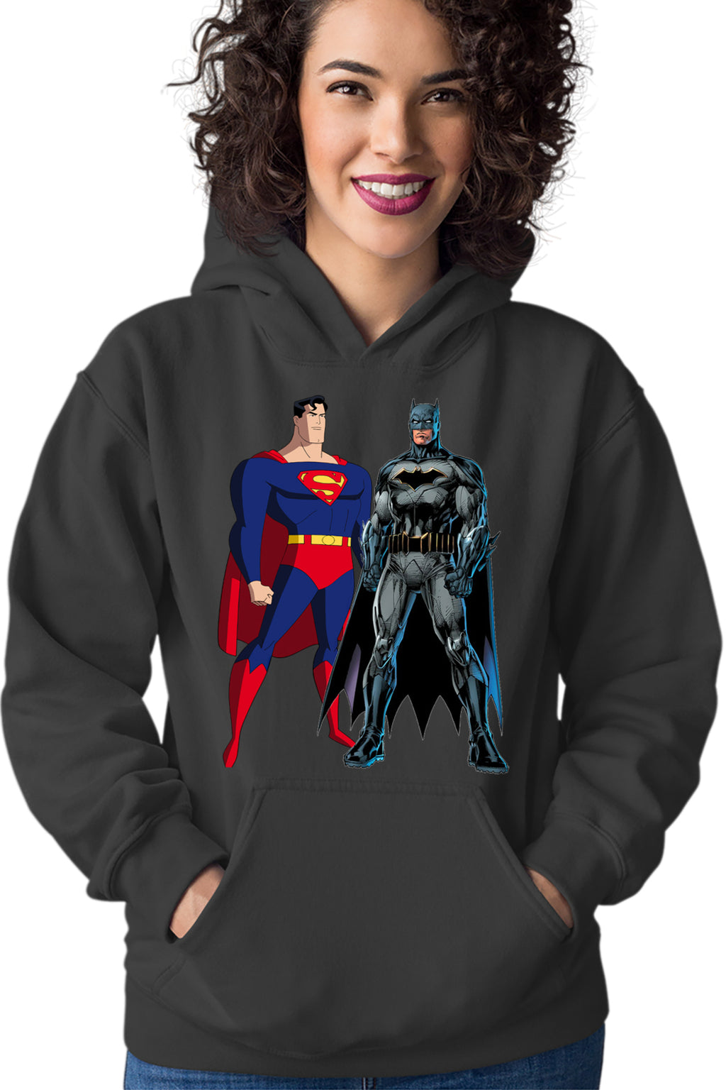 Hanorac dama Superman Batman Desen All Stars Marvel