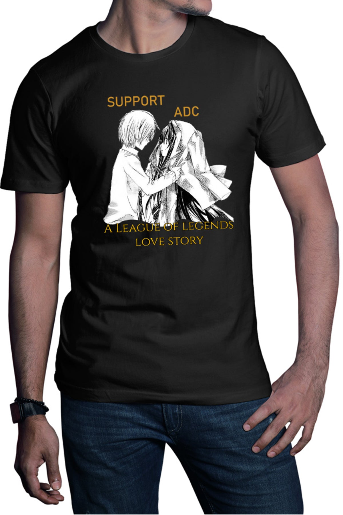 Tricou barbati Missions of Love Yukina Akira Anime League of Legends