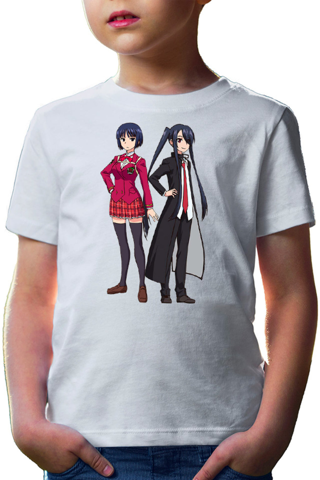 Tricou copii UQ Holder Kuroumaru Orte School Uniform Anime Girl
