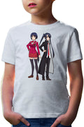 Tricou copii UQ Holder Kuroumaru Orte School Uniform Anime Girl