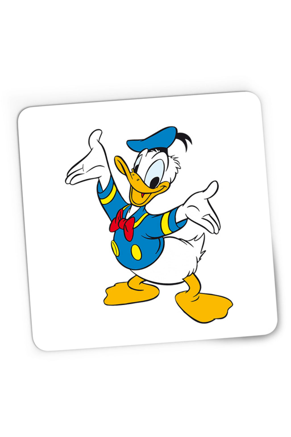 Mousepad Gaming Donald Duck Sailor Happy Cartoon Children, 21x19 cm