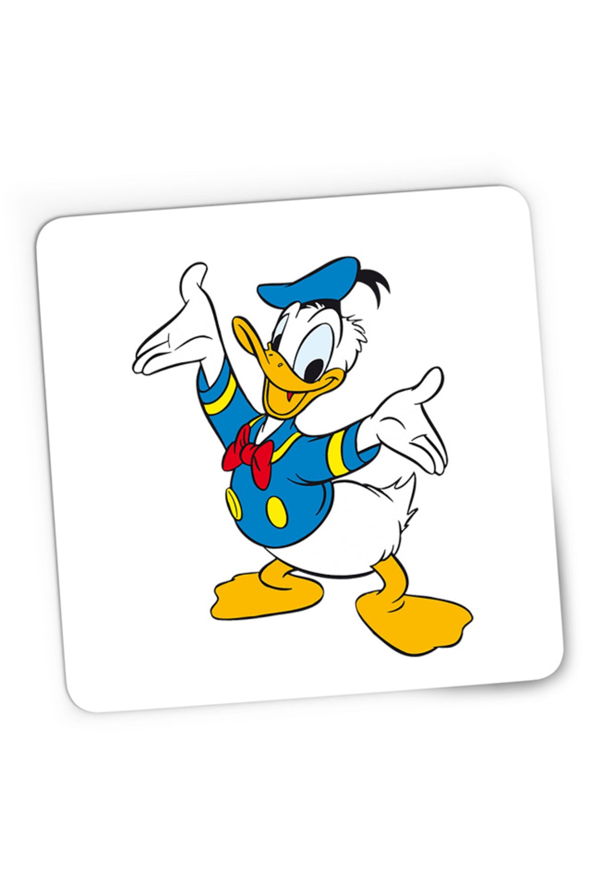 Mousepad Gaming Donald Duck Sailor Happy Cartoon Children, 21x19 cm