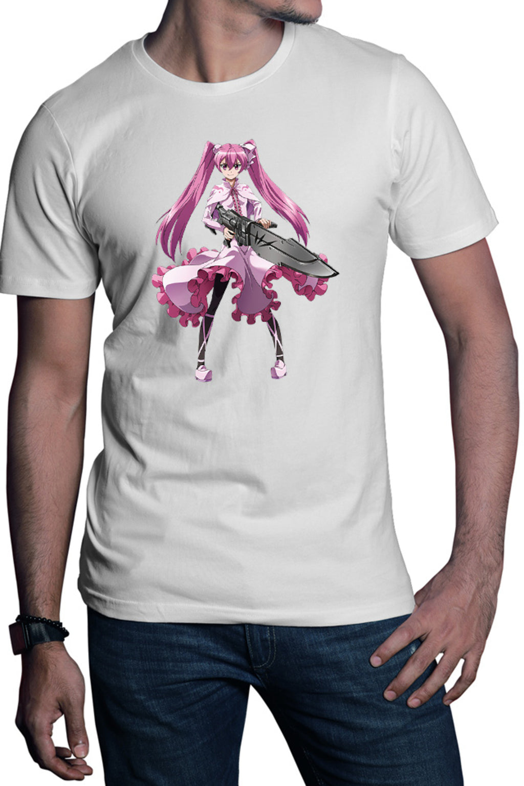 Tricou barbati Akame ga Kill Mine Assassin Kawaii Anime Monster