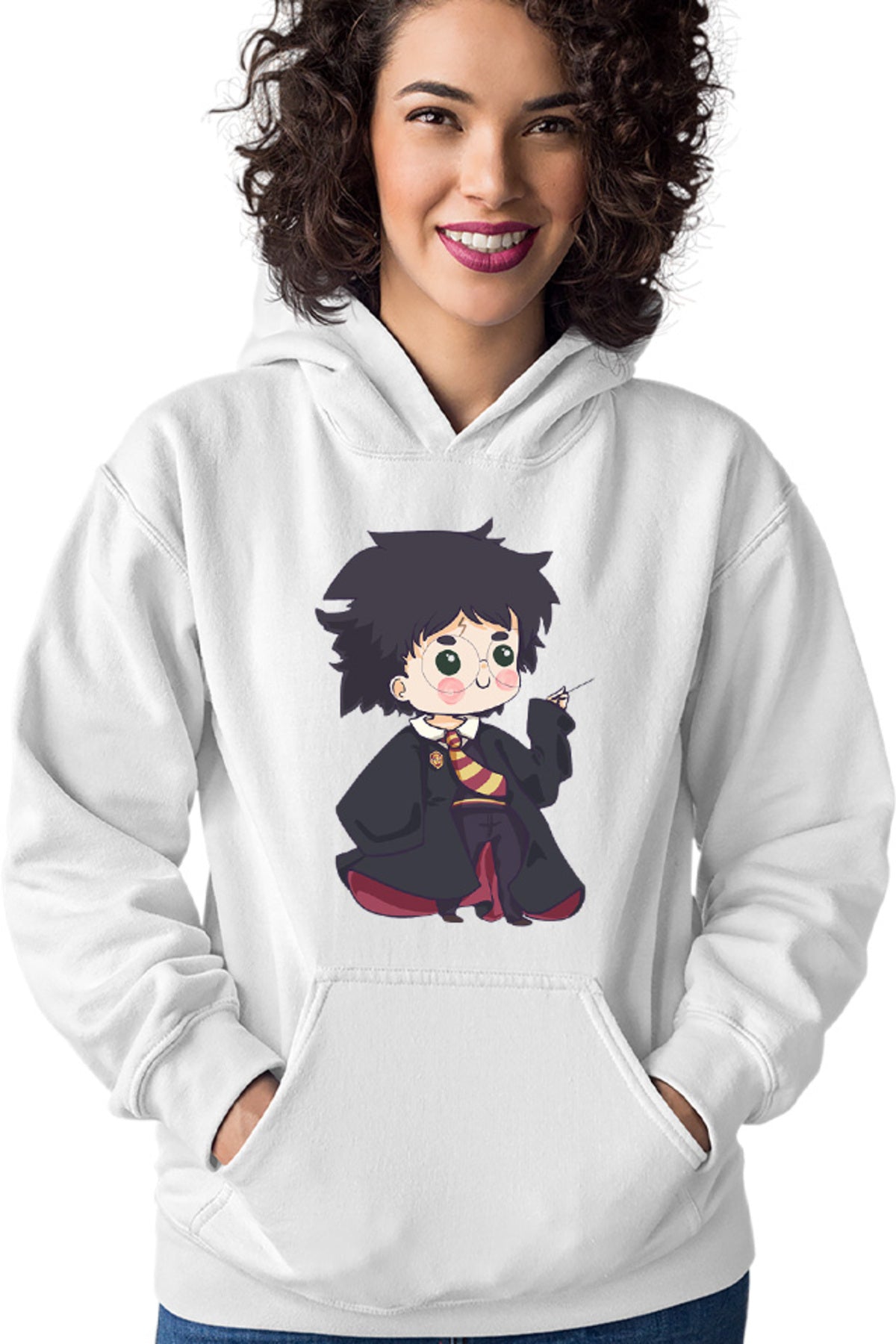 Hanorac dama Harry Potter Magic Chibi Small Cute Wizard Academy