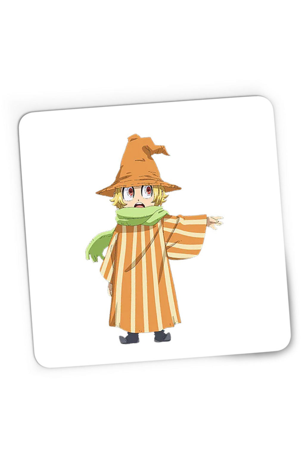 Mousepad Gaming Muhyo Roji Page Klaus Magic Wizard Pumkin Chibi Animation Fantasy, 21x19 cm