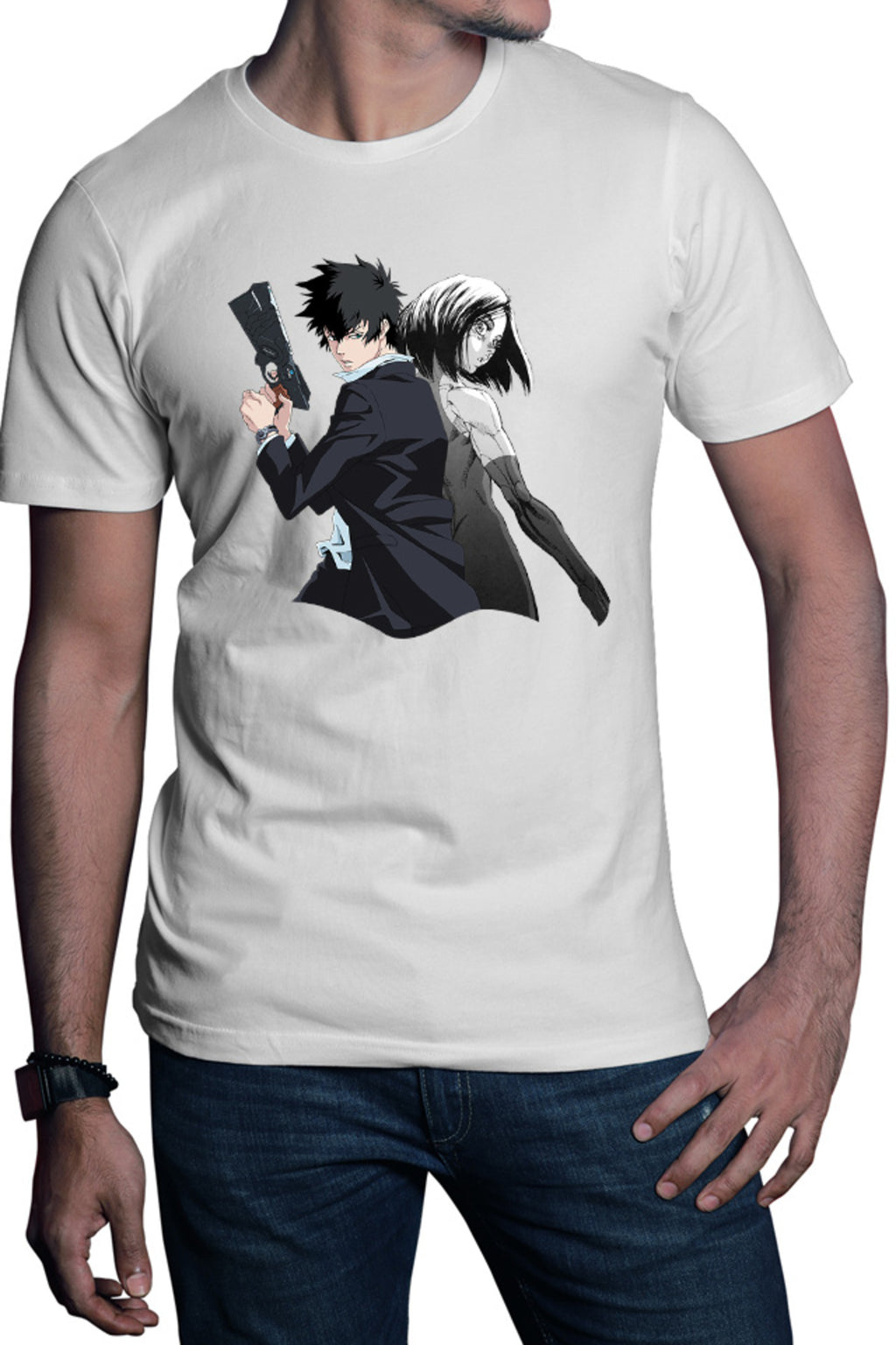 Tricou barbati Battle Angel Alita Gally Shinya Agents Police