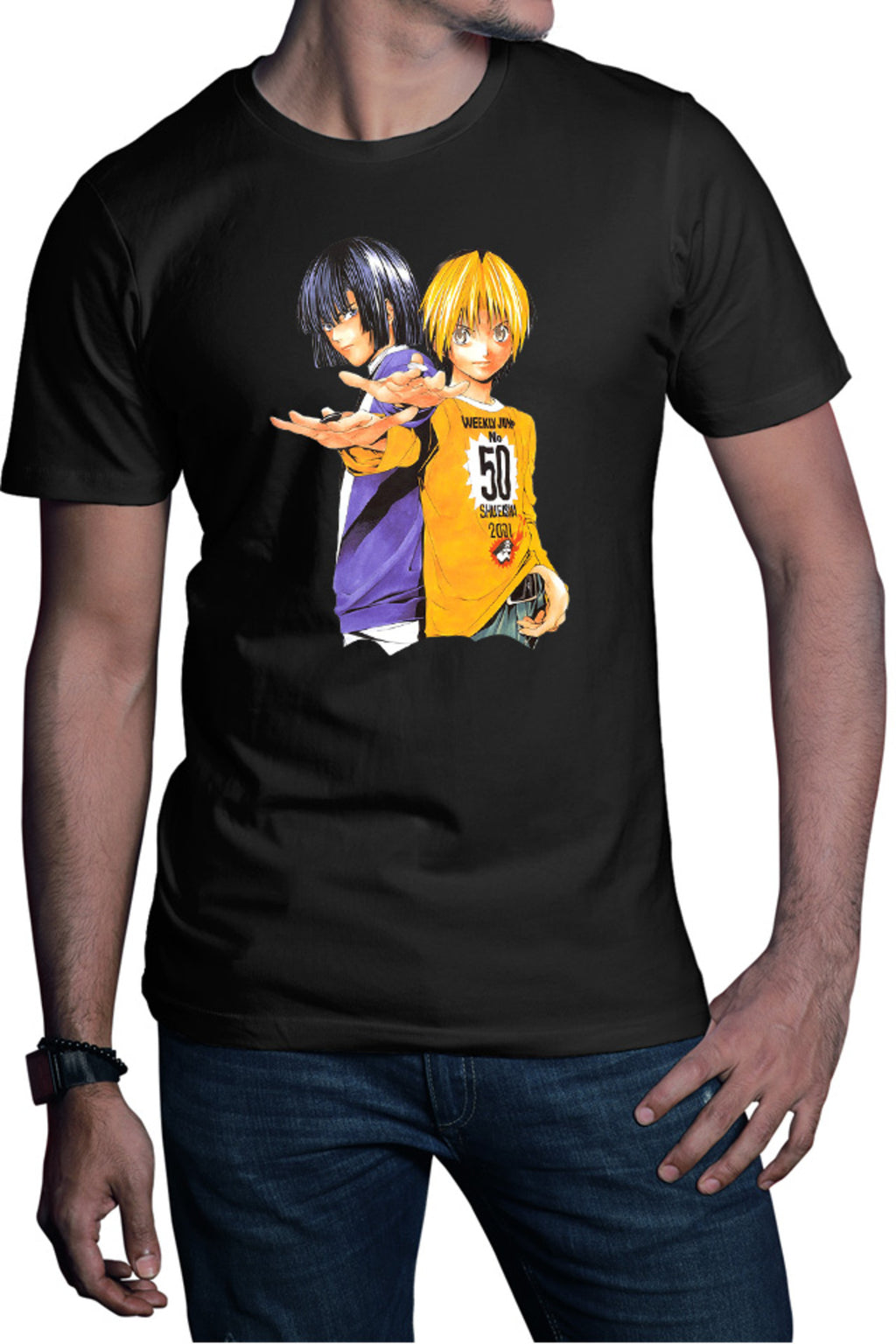 Tricou barbati Hikaru no Go Rivals Akira Shinen Game Players Otaku Manga