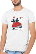 Tricou barbati Mickey Mouse Lovers Minnie Flower