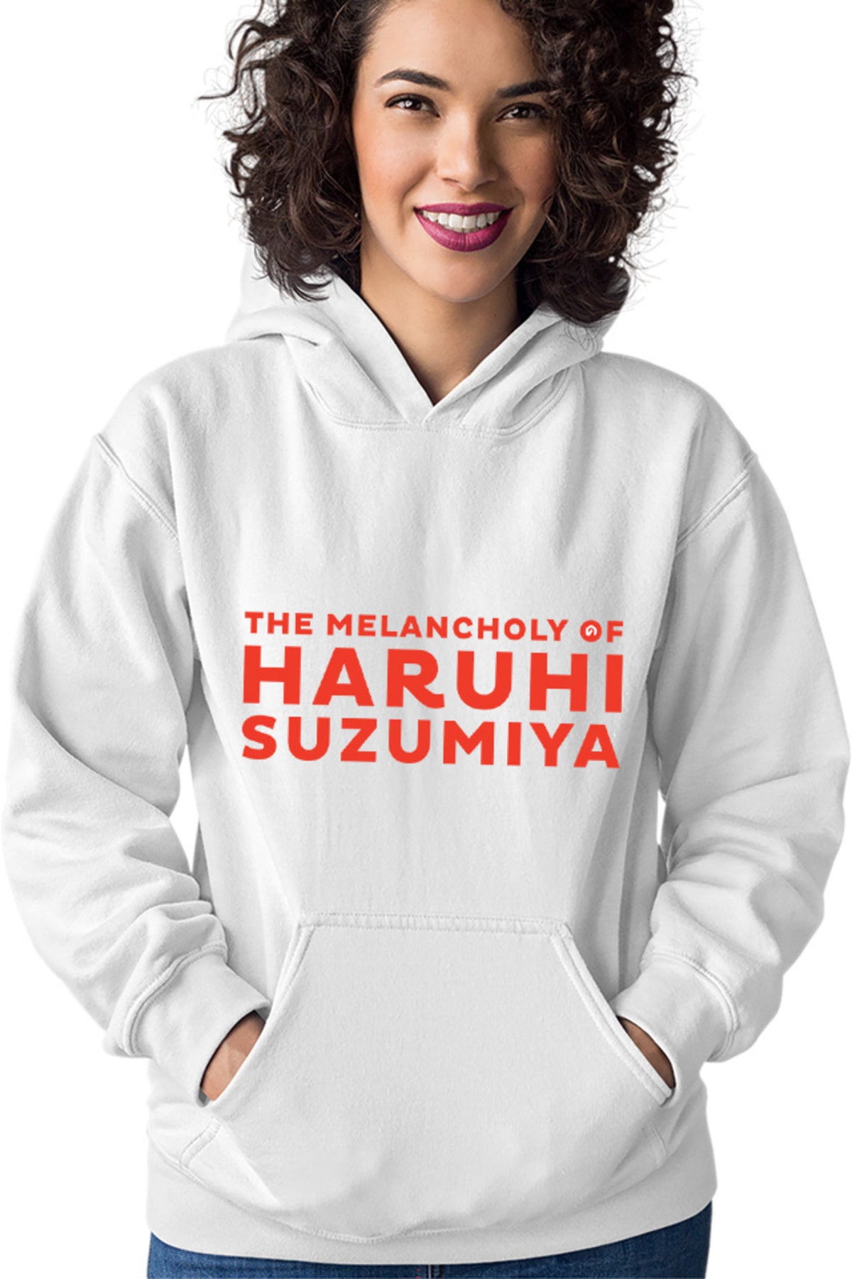 Hanorac dama Haruhi Suzumiya Logo Anime Weeb Cosplay Figure