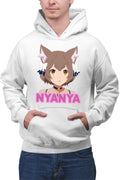 Hanorac barbati Re Zero Felix Cat Nya Kawaii Magic Youtube
