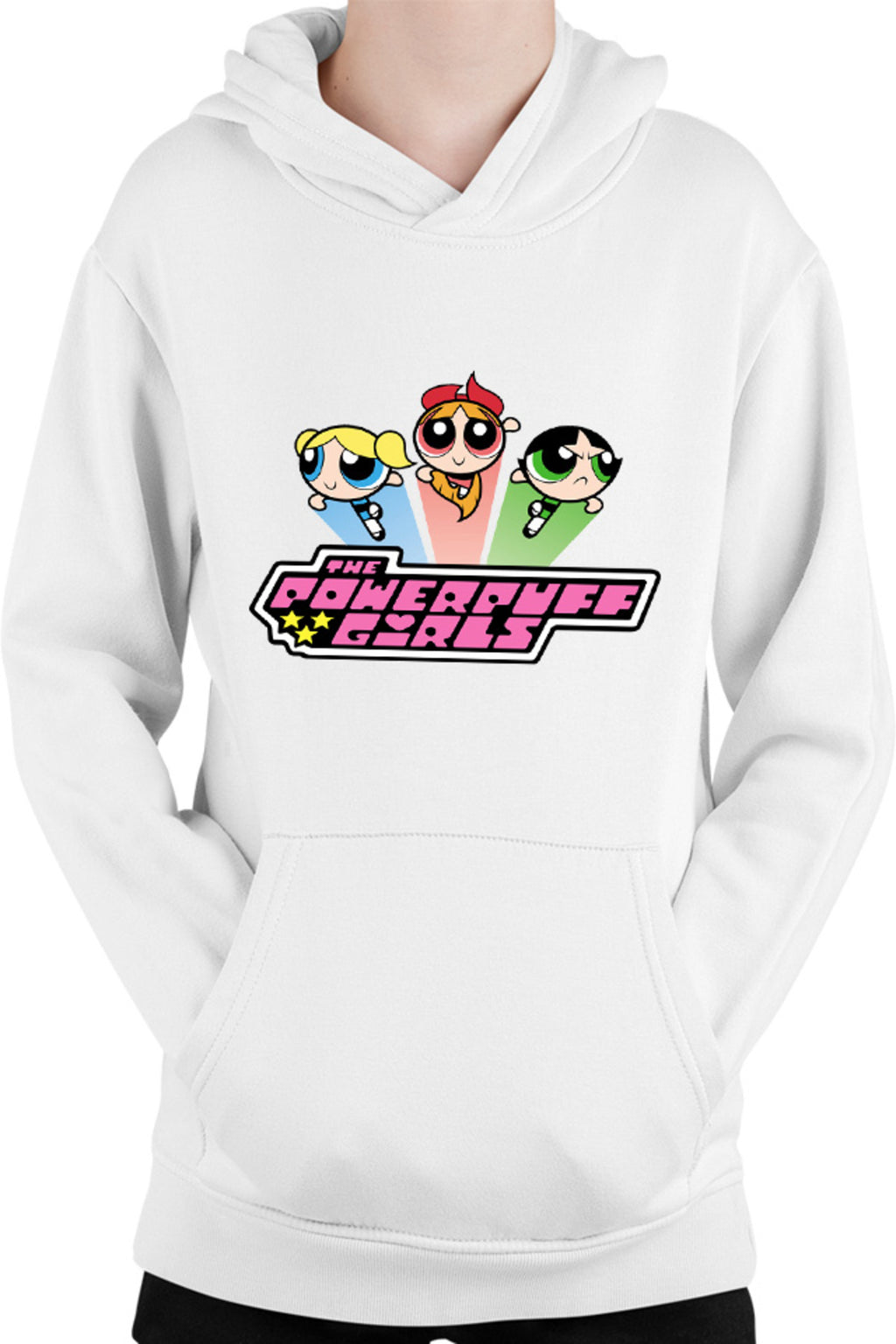 Hanorac copii The Powerpuff Girls Logo Trio Adventure Funny