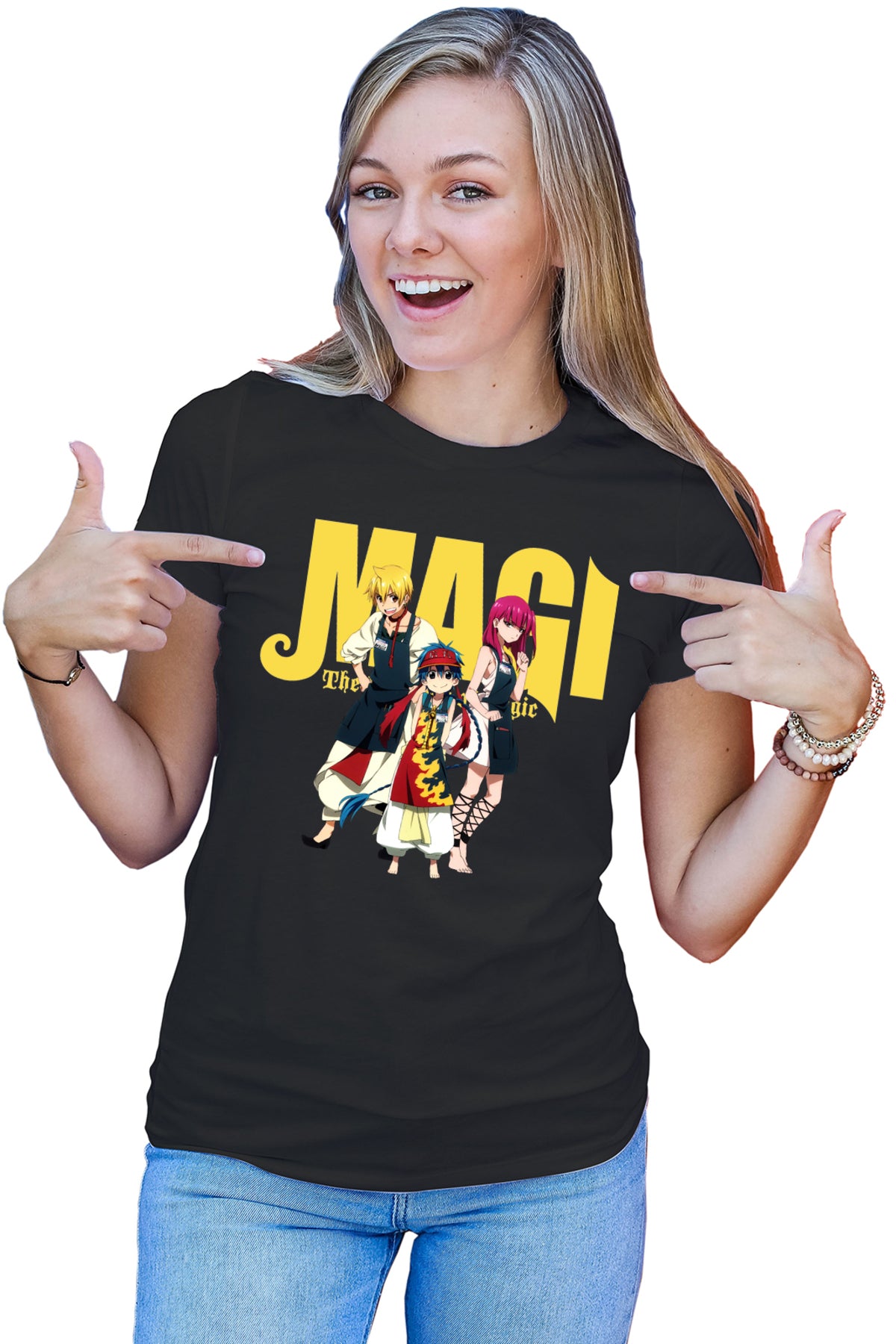 Tricou dama Magi The Labyrinth of Magic Shinobu Ohtaka Anime