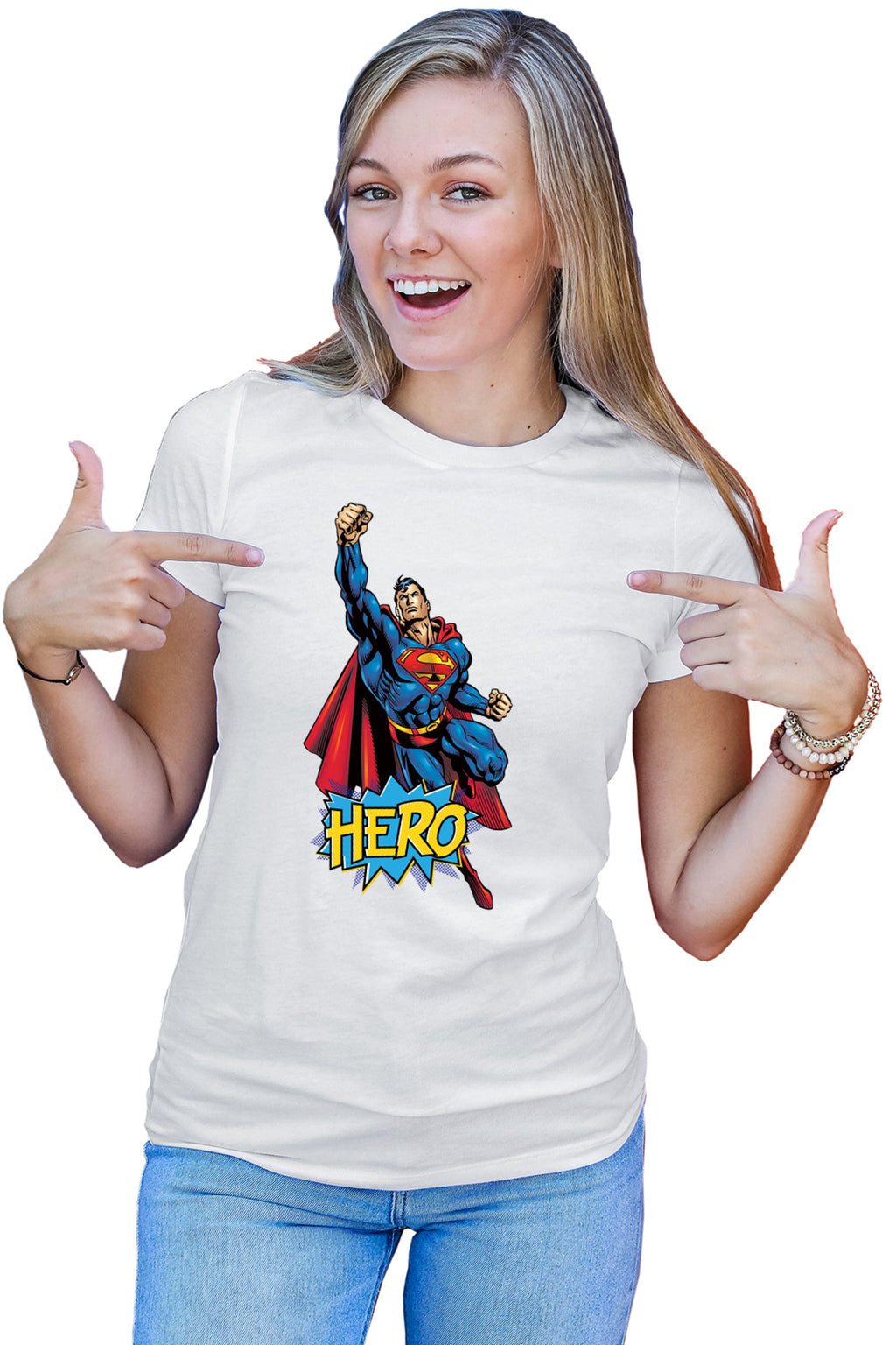 Tricou dama Superman Hero Clark Kent Krypton Lex Luthor