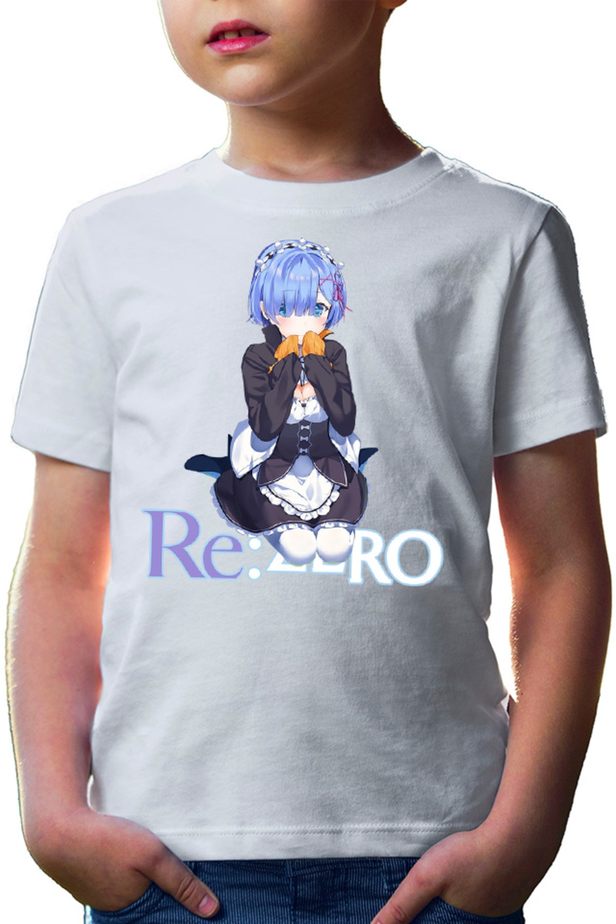 Tricou copii Re Zero REM Subaru Anime Psychological Tappei Nagatsuki