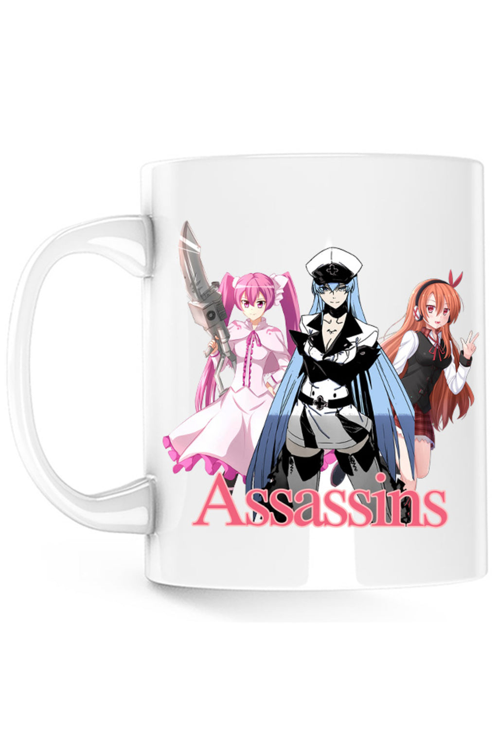 Cana Akame ga Kill Mine Esdeath Celsea Spadasin Assasin Anime, alba, 330 ml