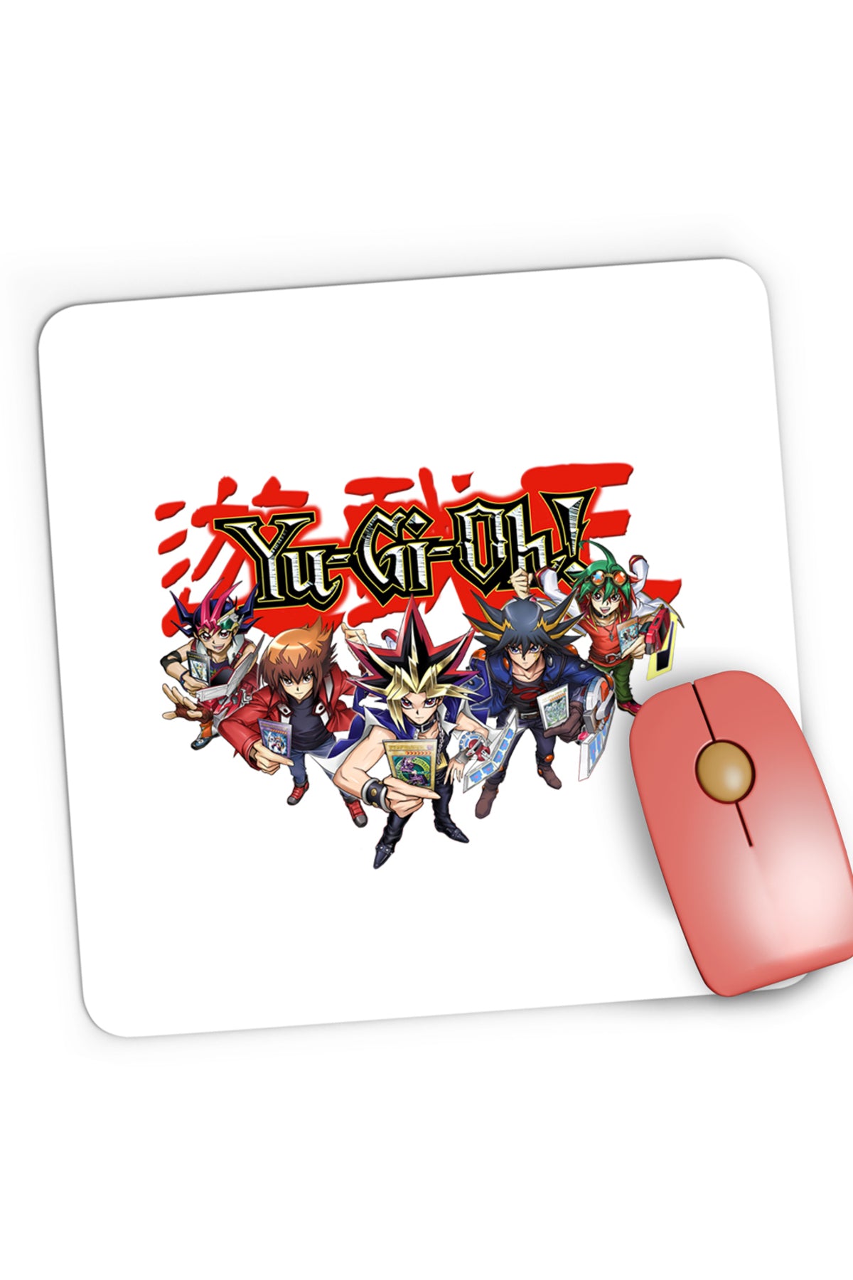 Mousepad Gaming Yu Gi Oh Yusei Fudo Jaden All Dream Team, 21x19 cm