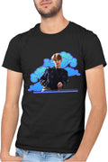 Tricou barbati Stray Kids Casual Seungmin Idol Concert Music Feels