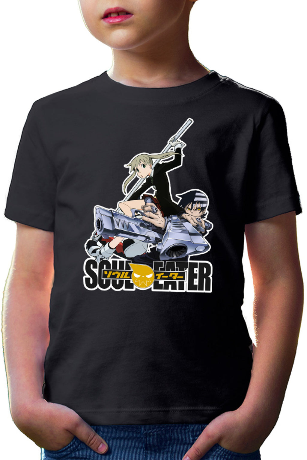 Tricou copii Soul Eater Death The Kid Maka d Scythe