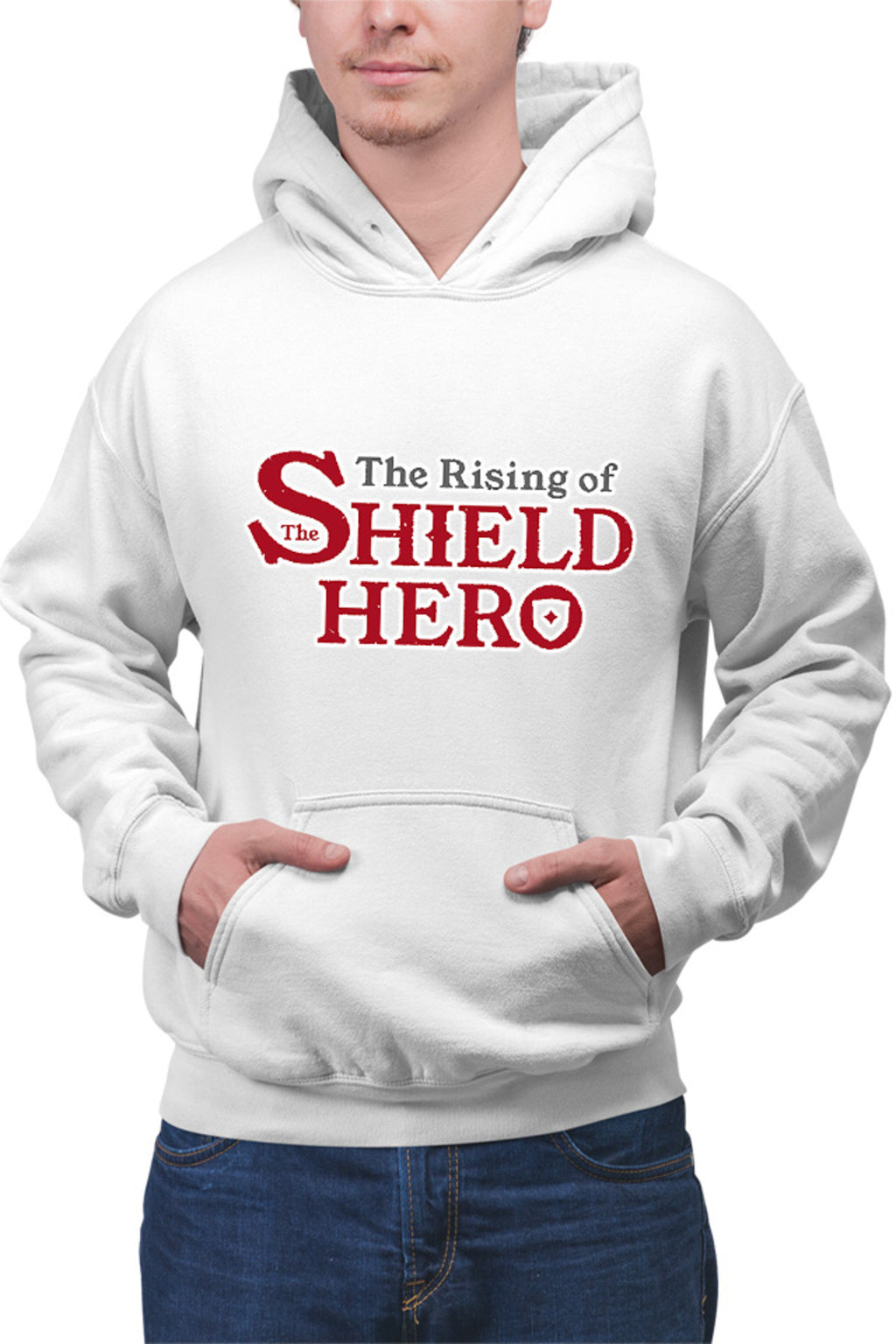 Hanorac barbati Rising of the Shield Hero Logo Isekai Anime Weeb