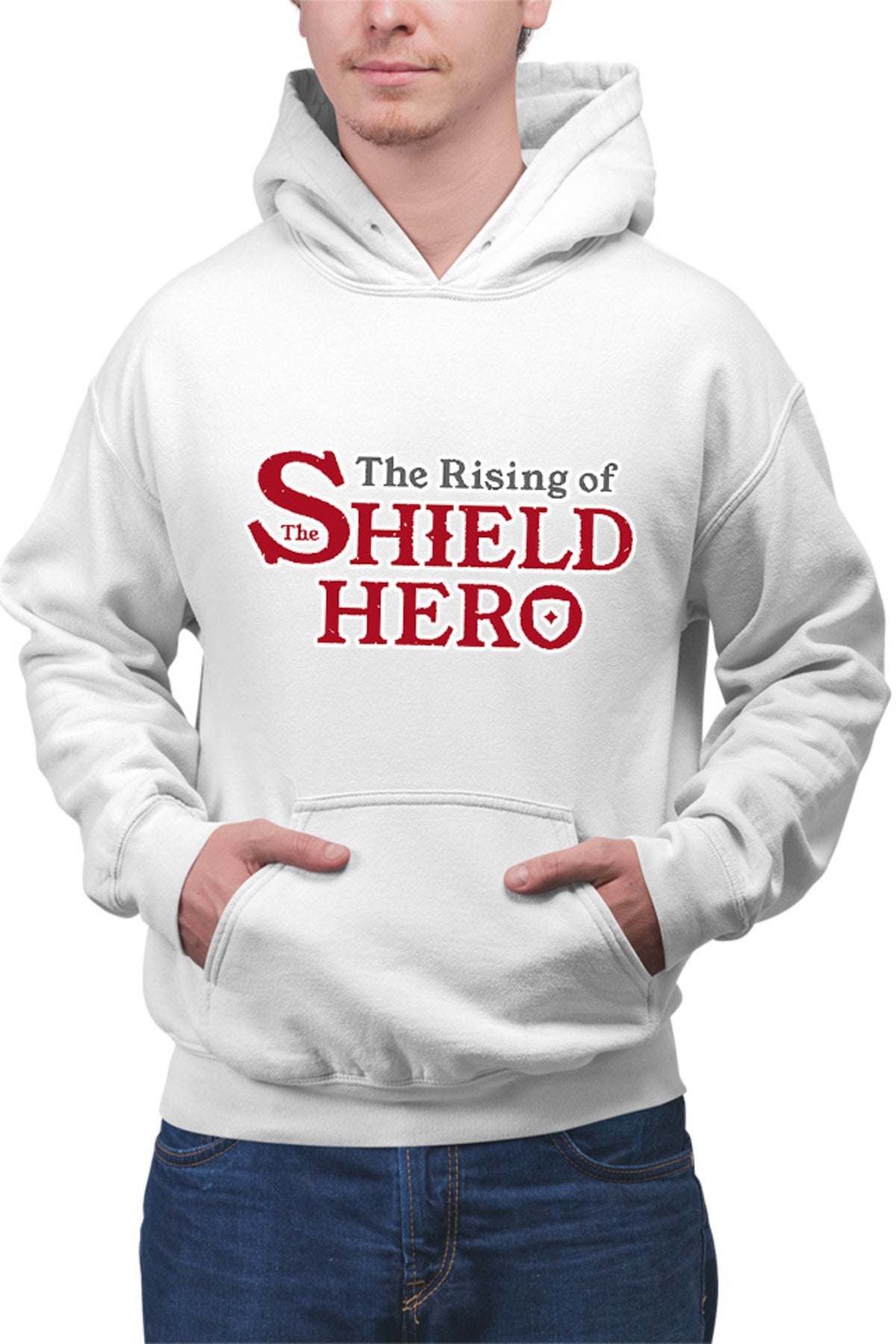 Hanorac barbati Rising of the Shield Hero Logo Isekai Anime Weeb
