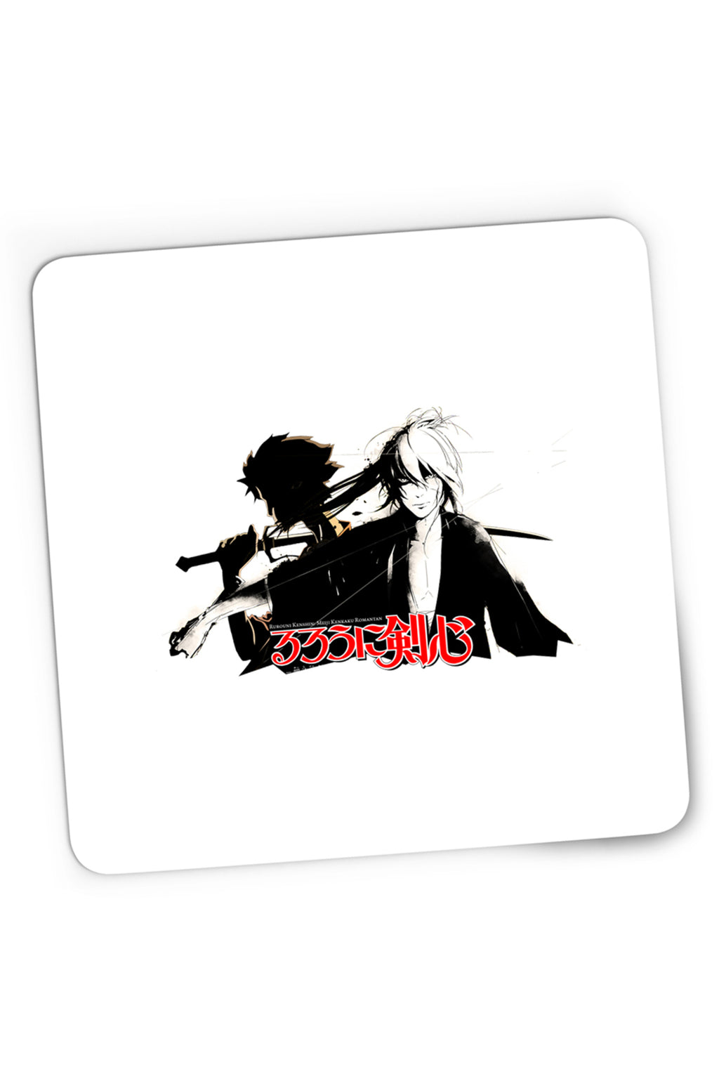 Mousepad Gaming Rurouni Kenshin Anime Cute Mugen Contrast, 21x19 cm