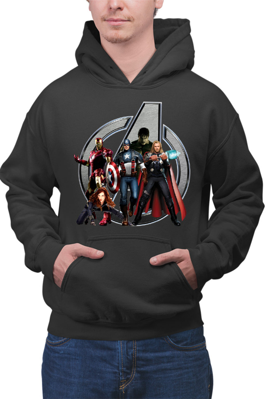 Hanorac barbati Thor Avangers Hulk Iron Man Captain America Allience Heroes