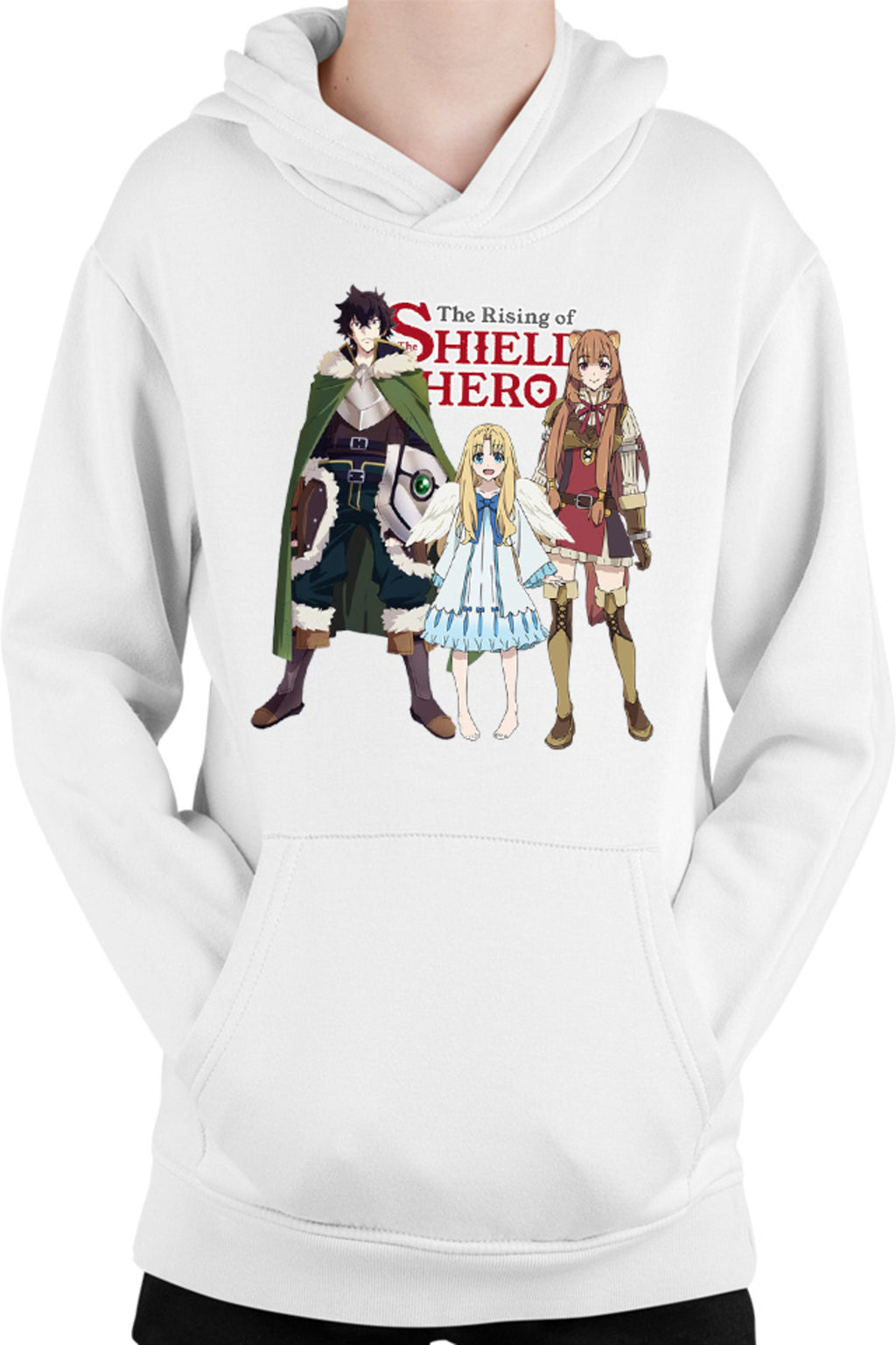 Hanorac copii Rising of the Shield Hero Naofumi Filo Raphtalia Trio Bird Aneko