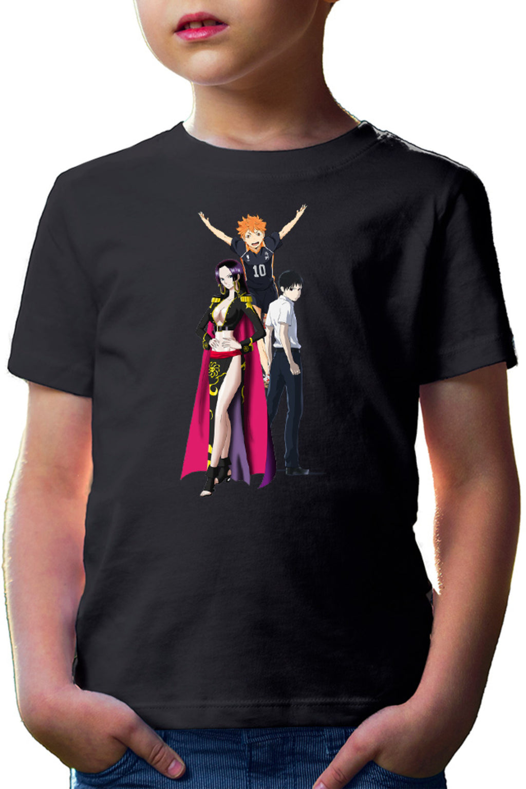 Tricou copii Ajin Kei One Piece Haikyuu Sport Fantasy Horror