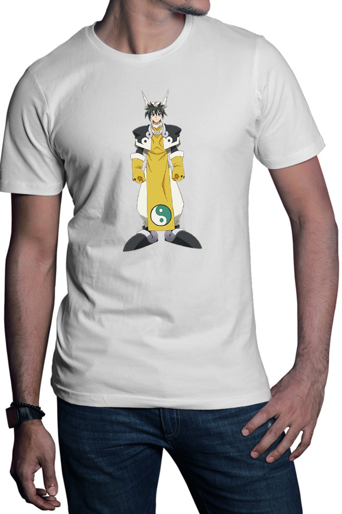 Tricou barbati Hoshin Engi Taikoubou Rabbit God Powerful Shinto Anime