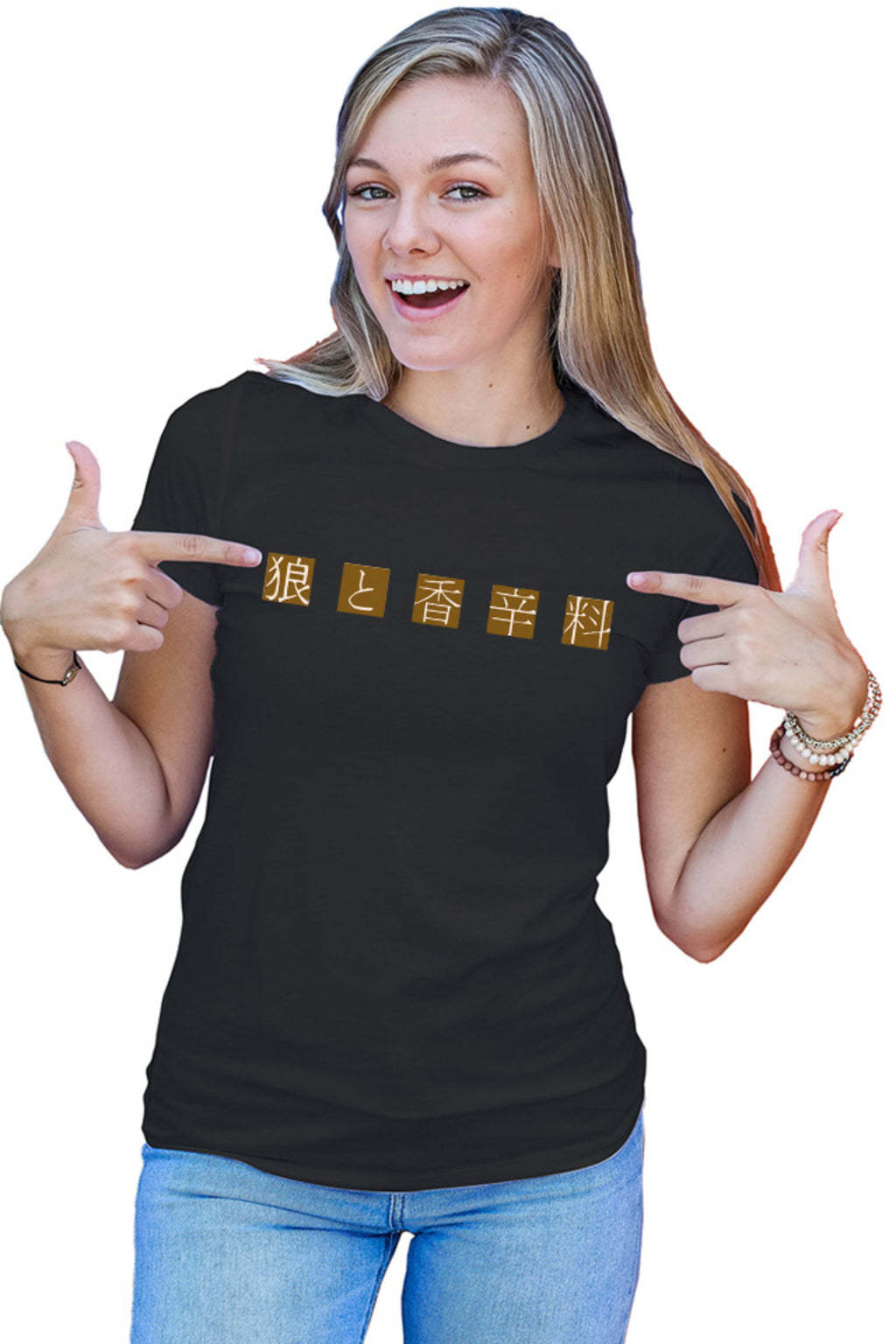 Tricou dama Spice And Wolf Hasekura Isuna Ayakura Mangaka