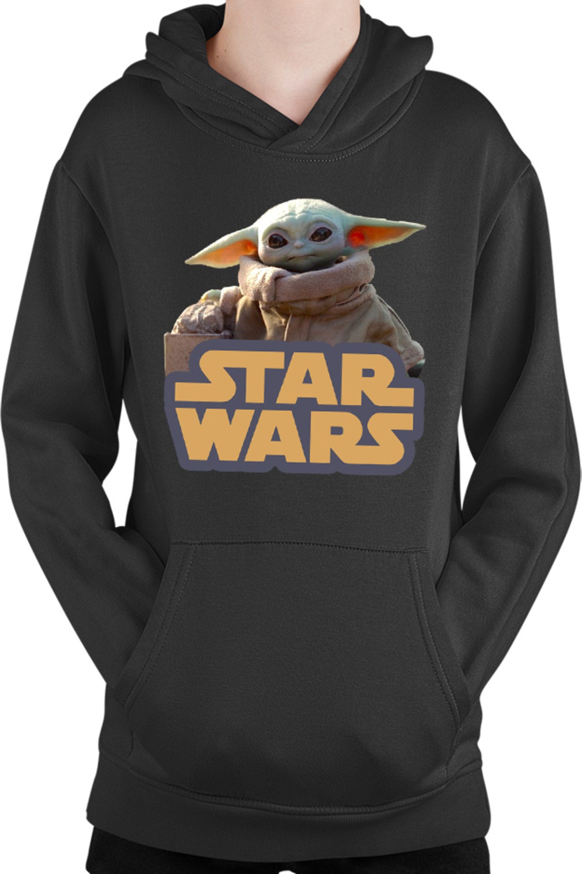 Hanorac copii Star Wars Baby Yoda Cute Small Logo Power