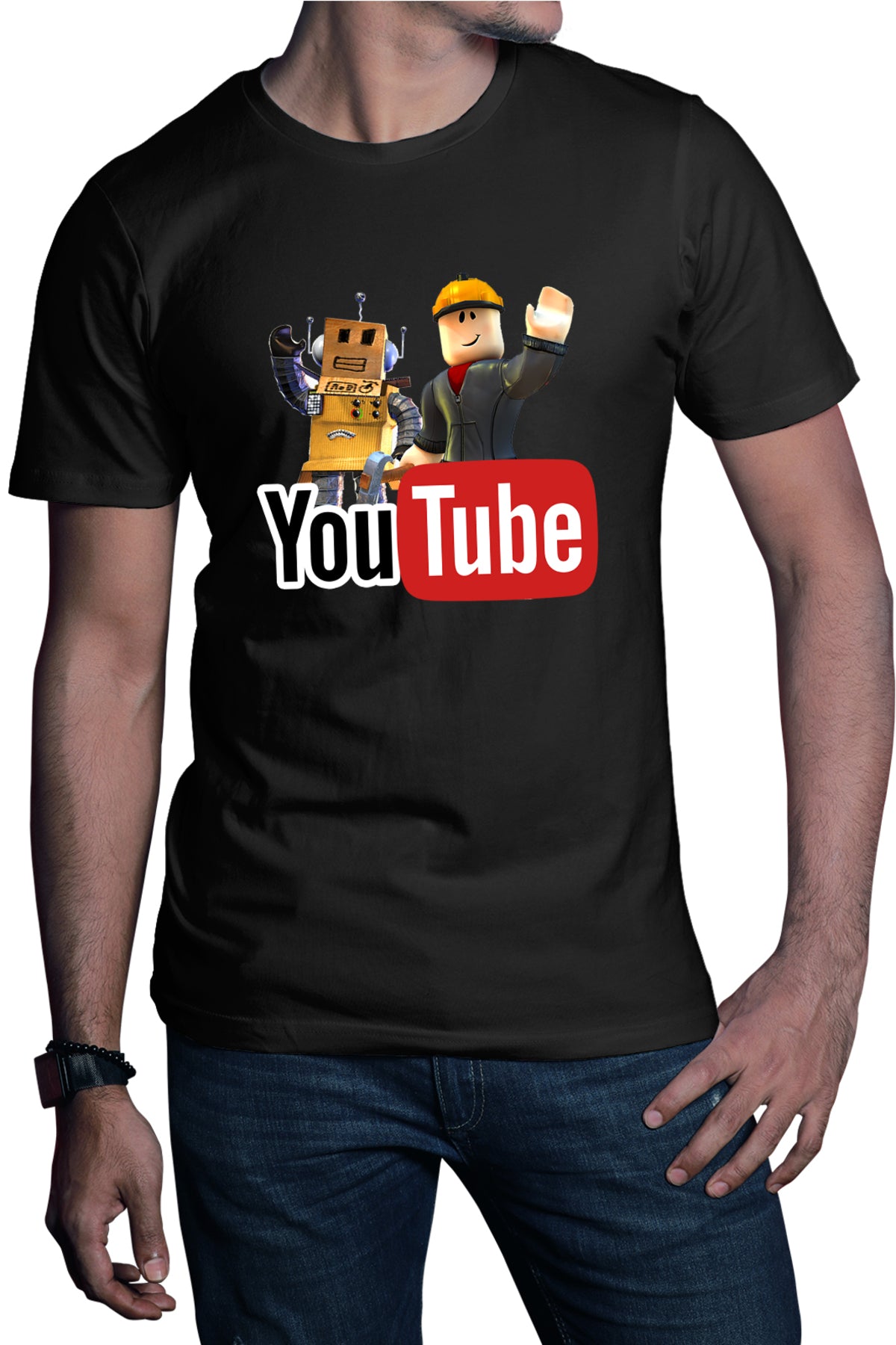 Tricou barbati Roblox Youtube Creator Online Video Game