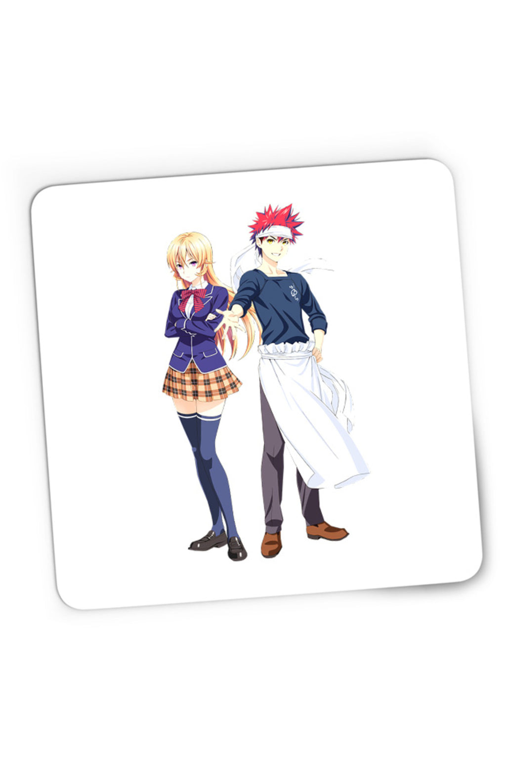 Mousepad Gaming Foos Wars Soma Erina Rivals Anime Japan Otaku, 21x19 cm