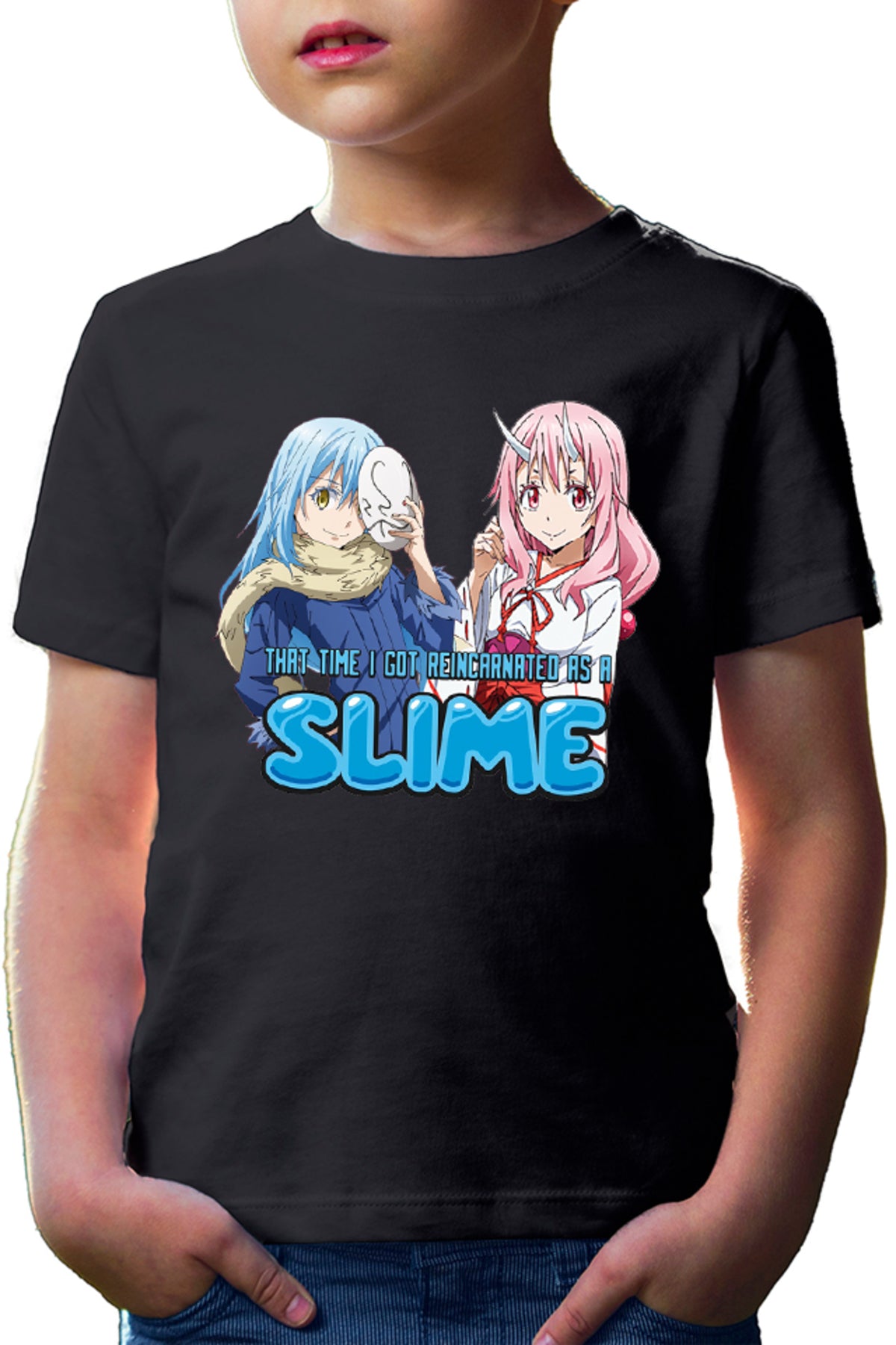 Tricou copii TenSura Slime Isekai Shuna Shrine Japan Traditional Yukata
