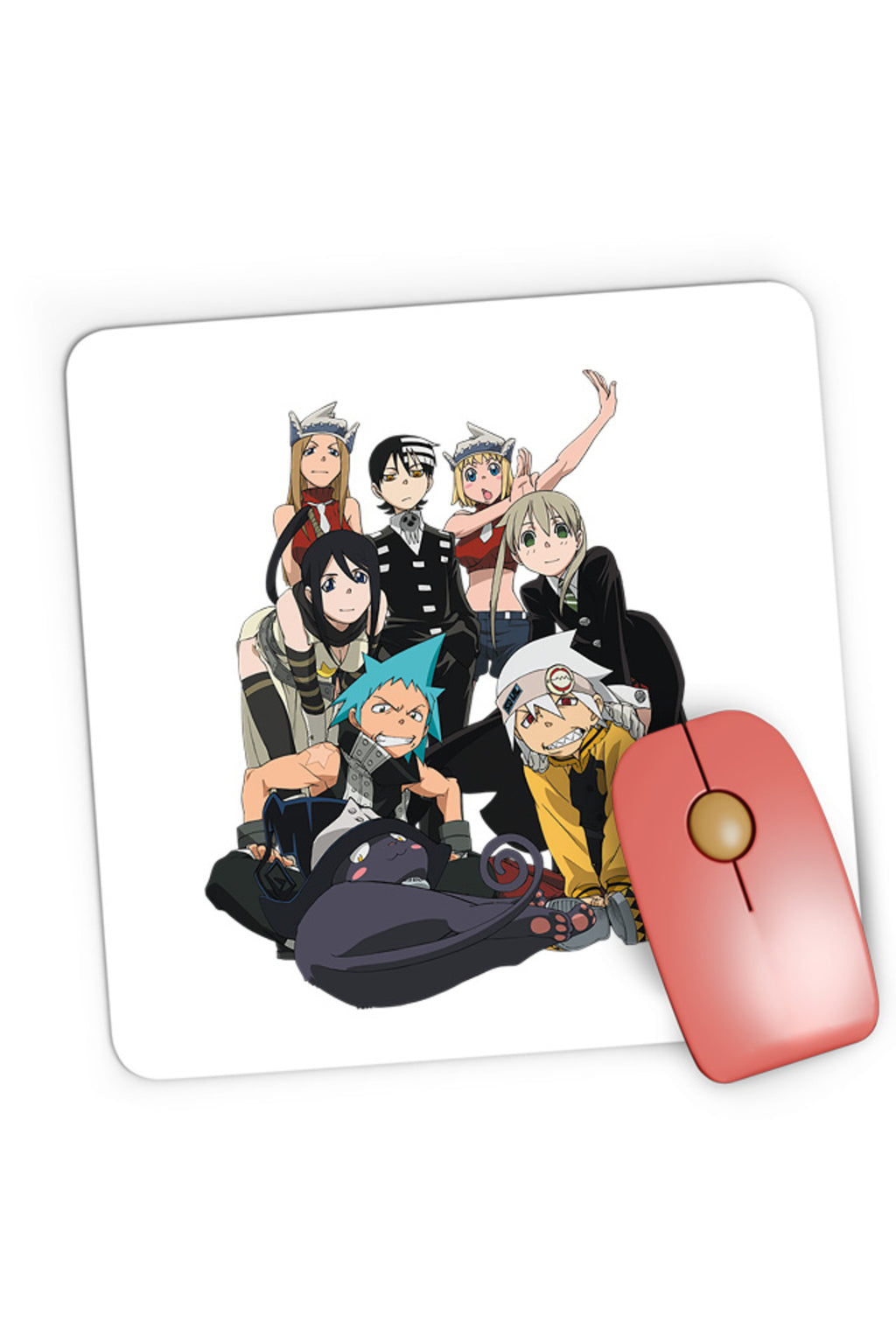 Mousepad Gaming Soul Eater Group Supranatural God Death Soul, 21x19 cm