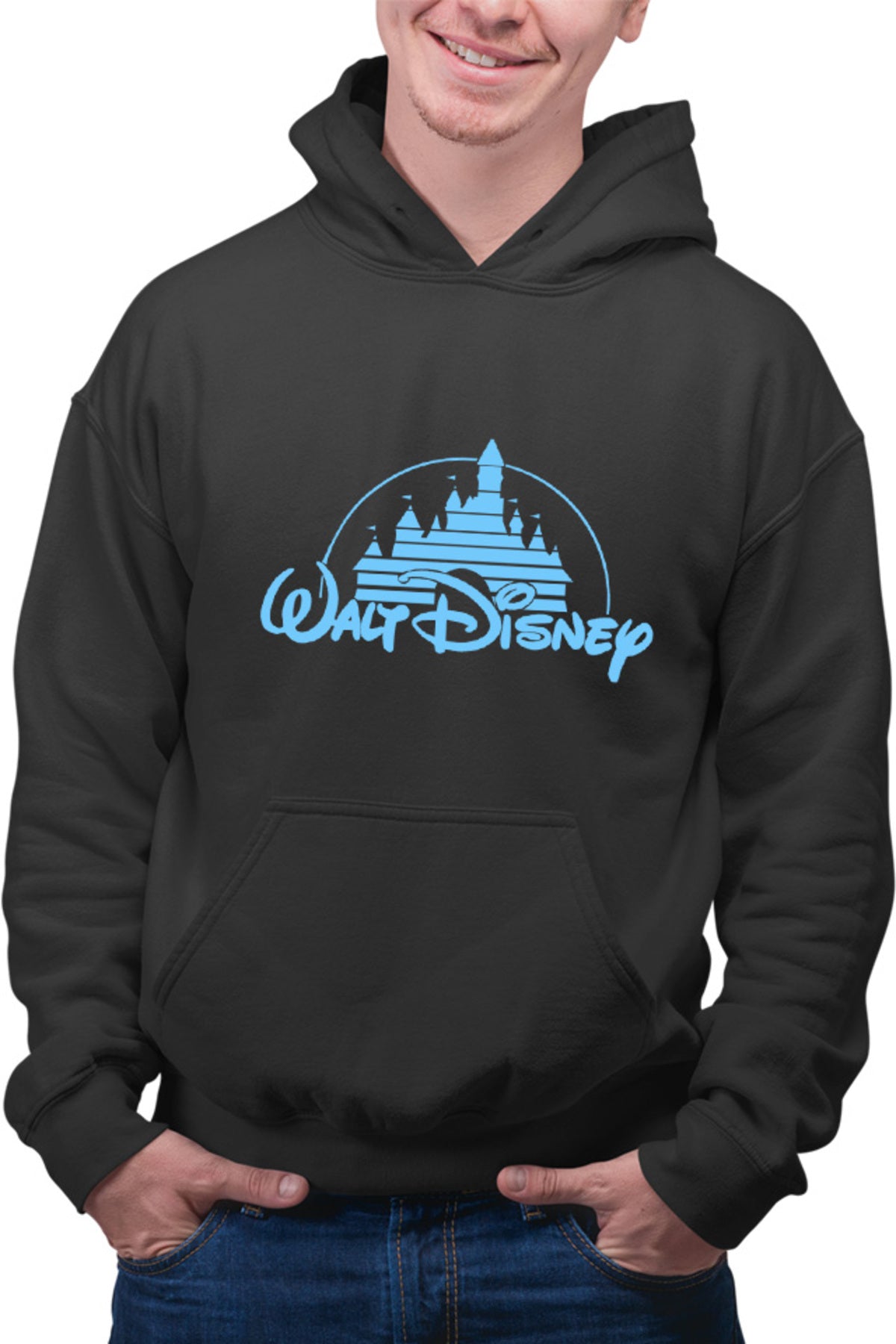 Hanorac barbati Mickey Mouse Walt Disney Logo Castle