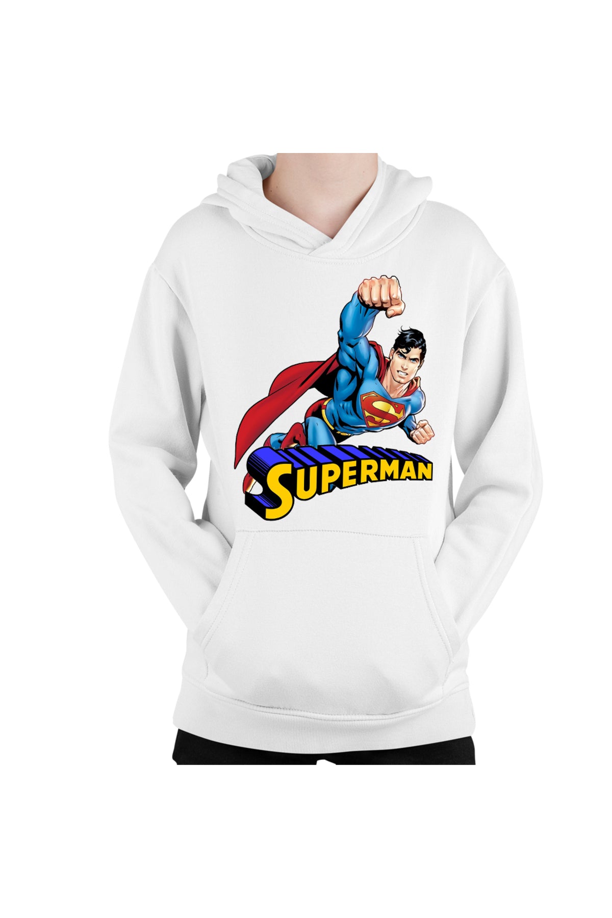Hanorac copii Superman Men of Steel Revine Desen