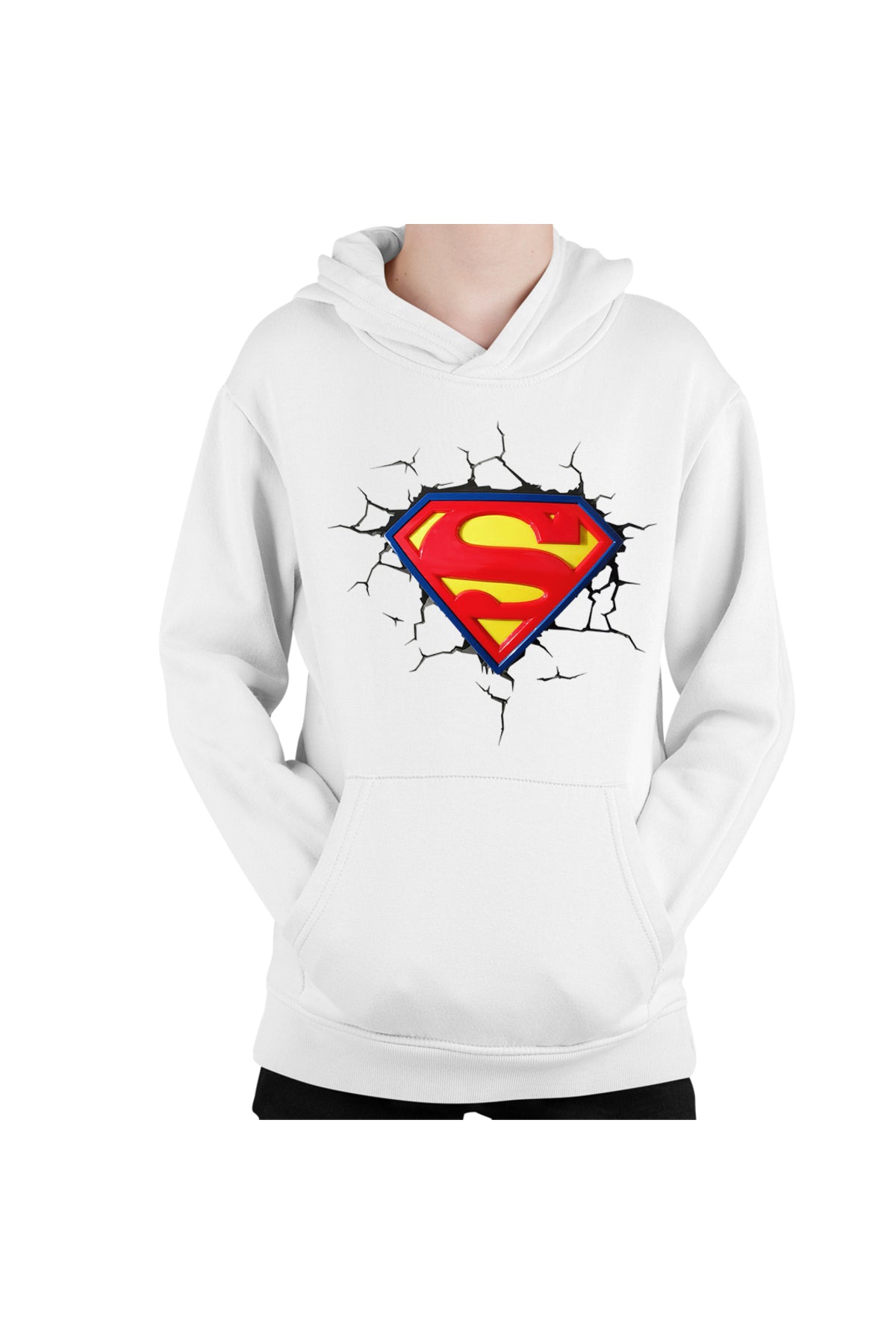 Hanorac copii Superman Logo Emblem Erou Legendar