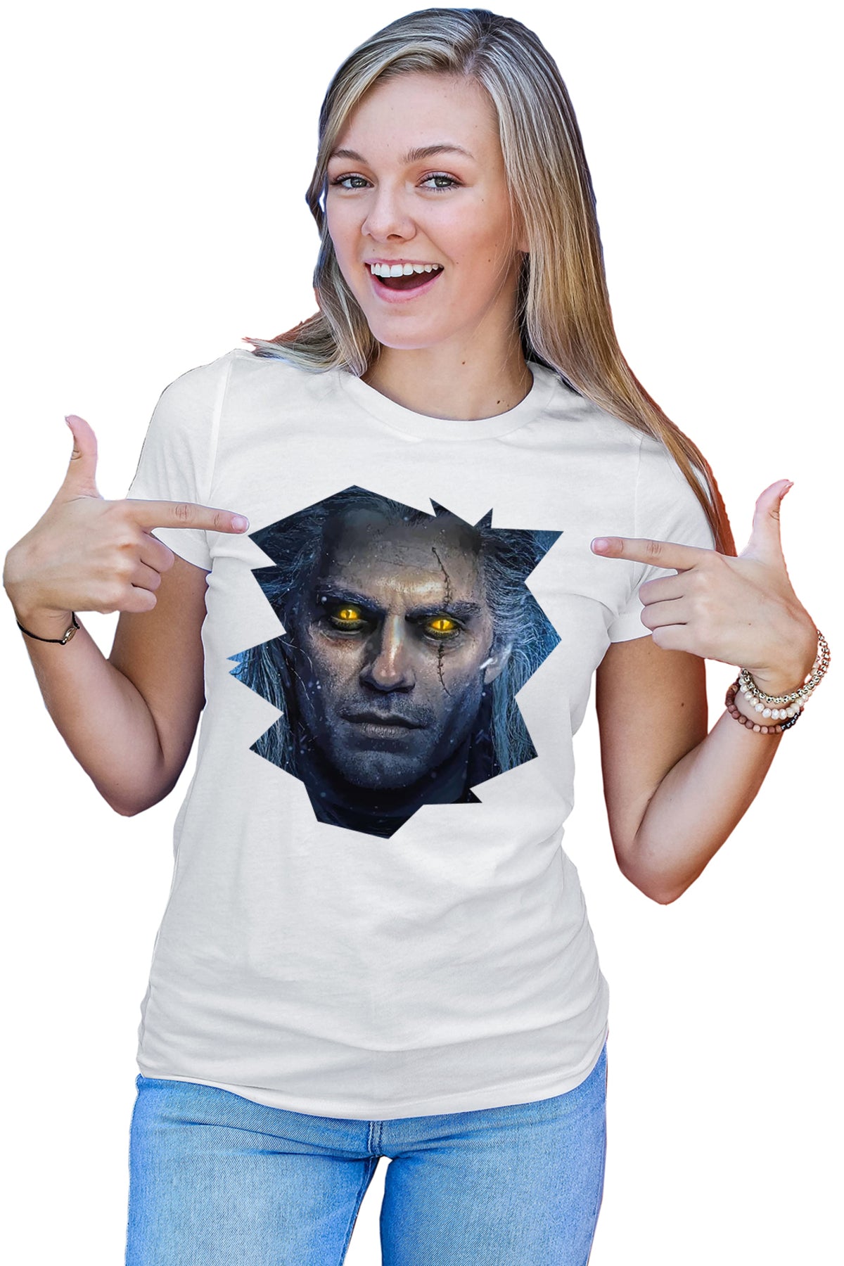 Tricou dama The Witcher Vengerberg Ps4 Battle Arena Geforce
