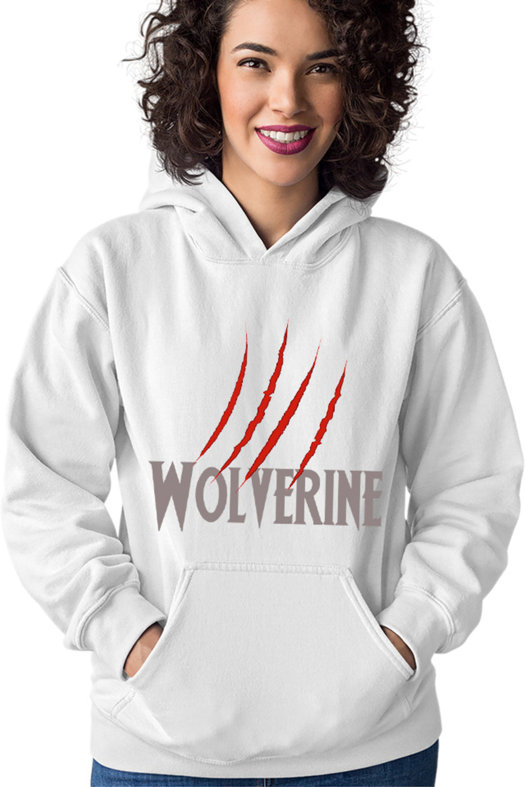 Hanorac dama Wolverine Logo Poster Universal Pictures
