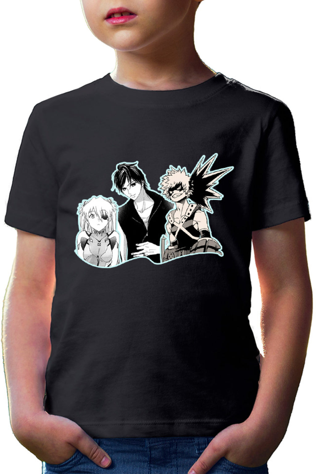Tricou copii LDK Neon Genesis Evanghelion My Hero Academia