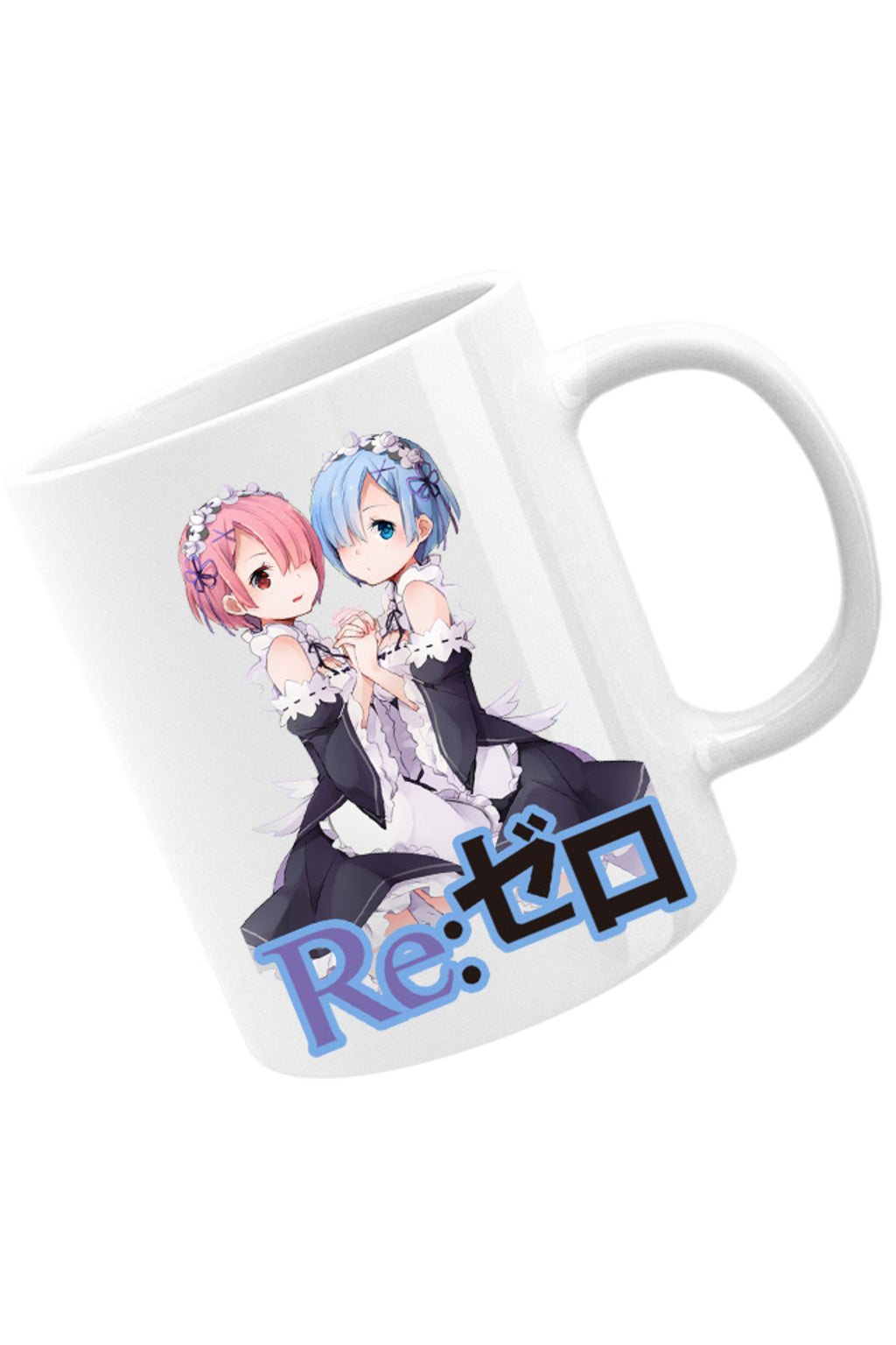 Cana Re Zero REM RAM Sisters Maiden Light Novel Cosplay Weapon, alba, 330 ml