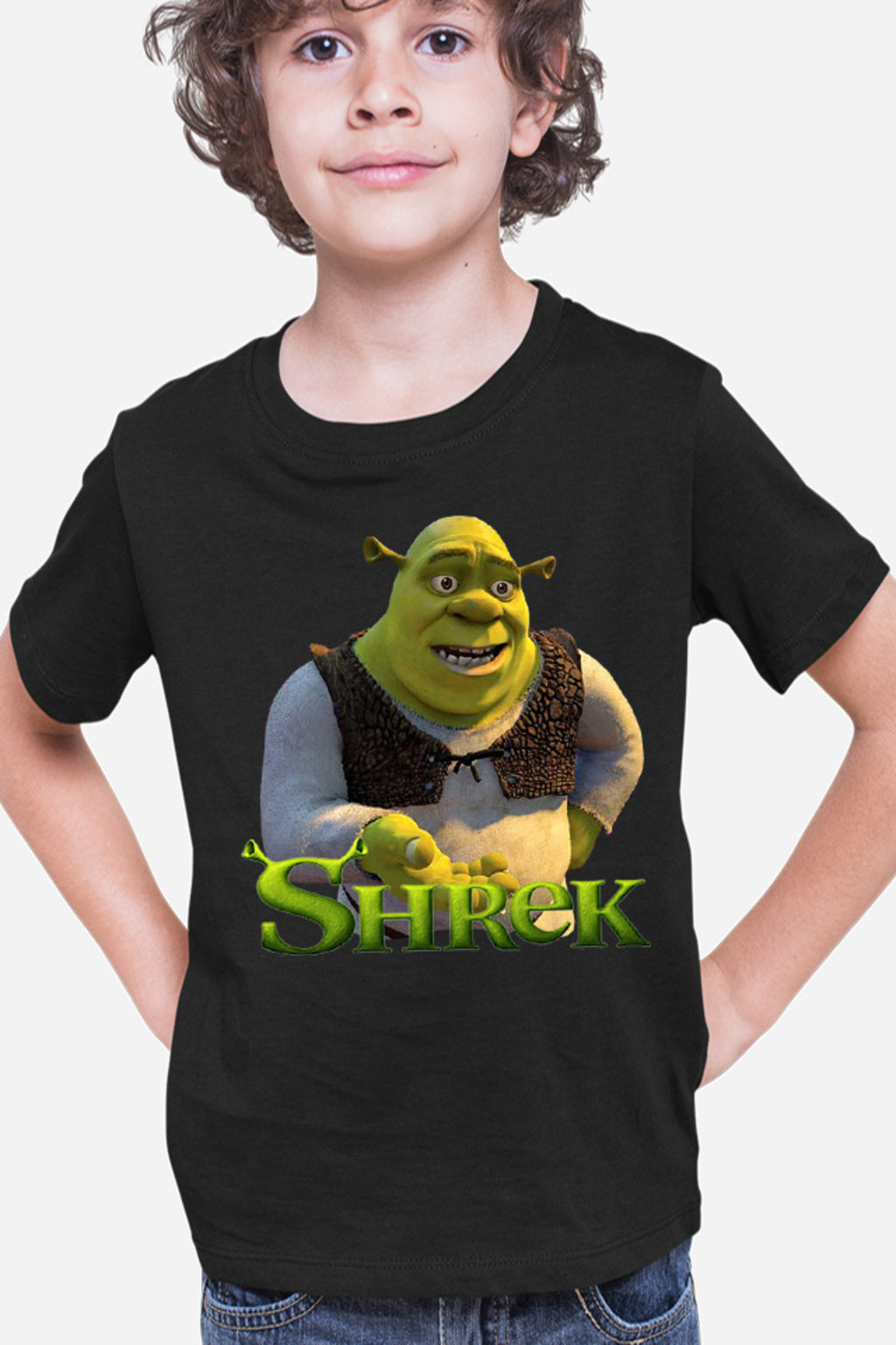 Tricou copii Shrek Logo Monster Orc Medieval