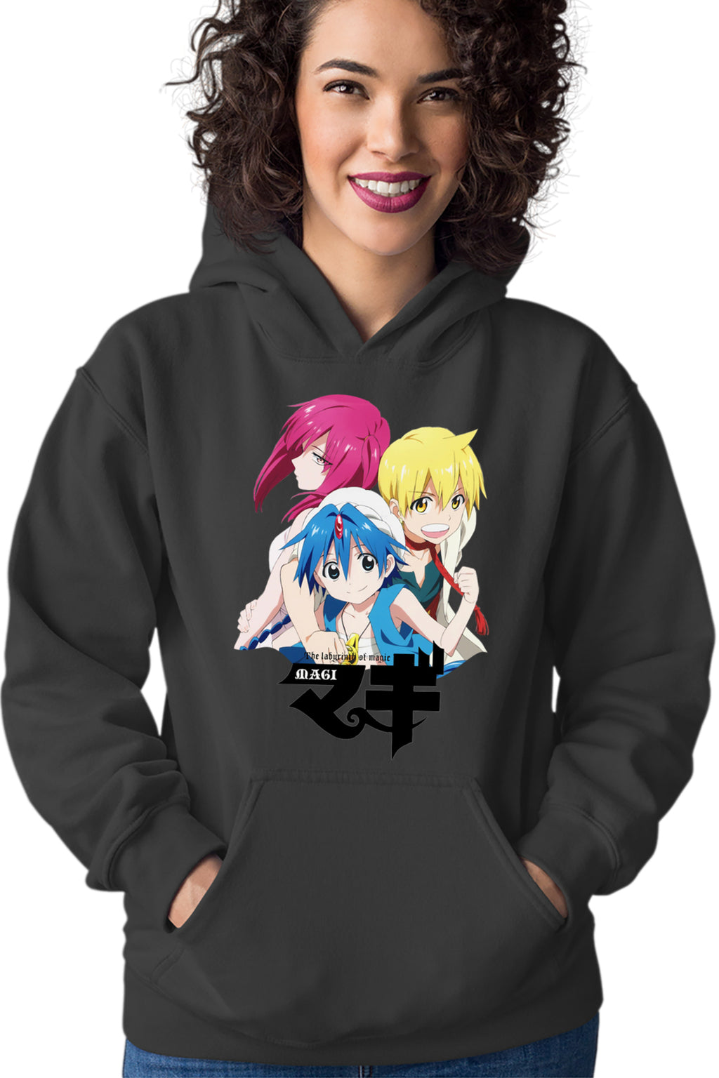 Hanorac dama Magi The Labyrinth of Magic Wonder Red Hair Sad