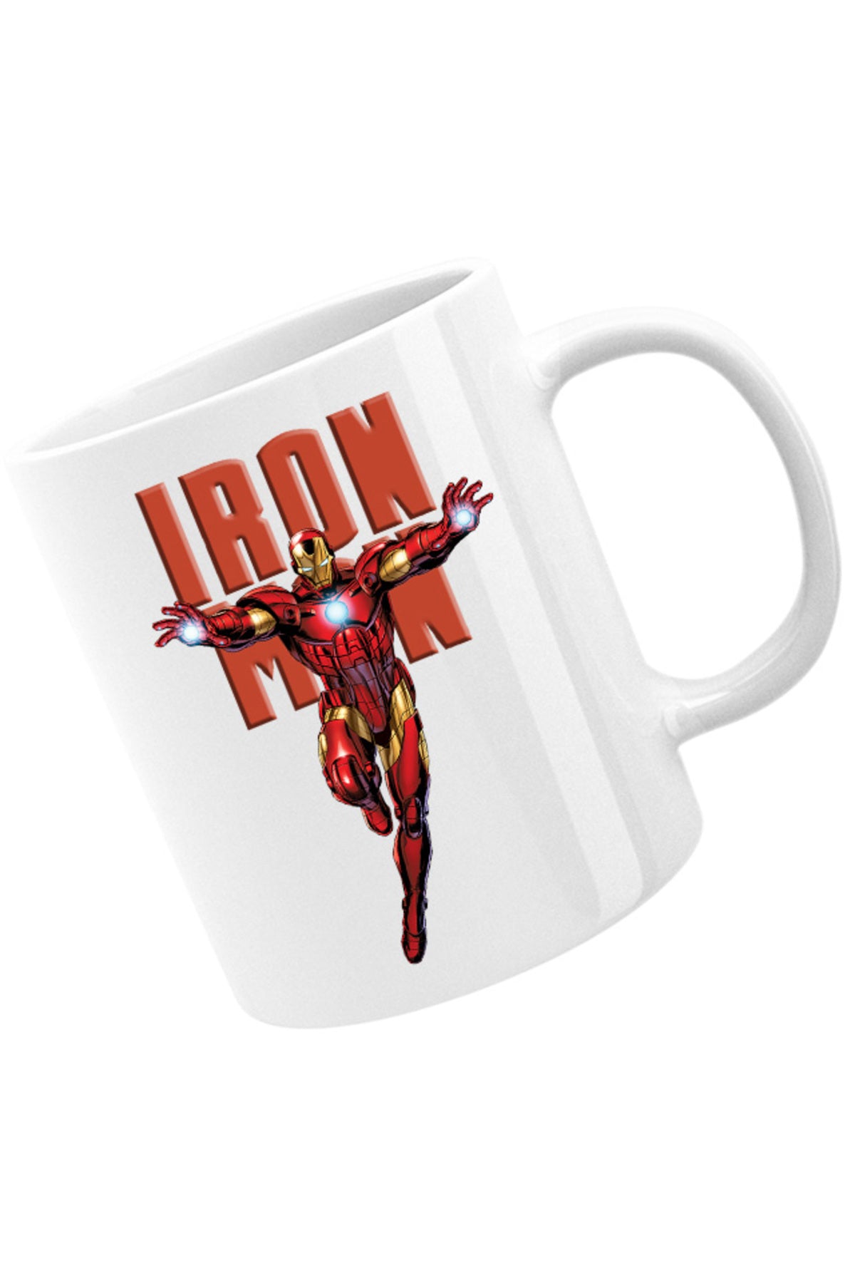 Cana Ironman Jump Marvel Universe Comics Transform, alba, 330 ml