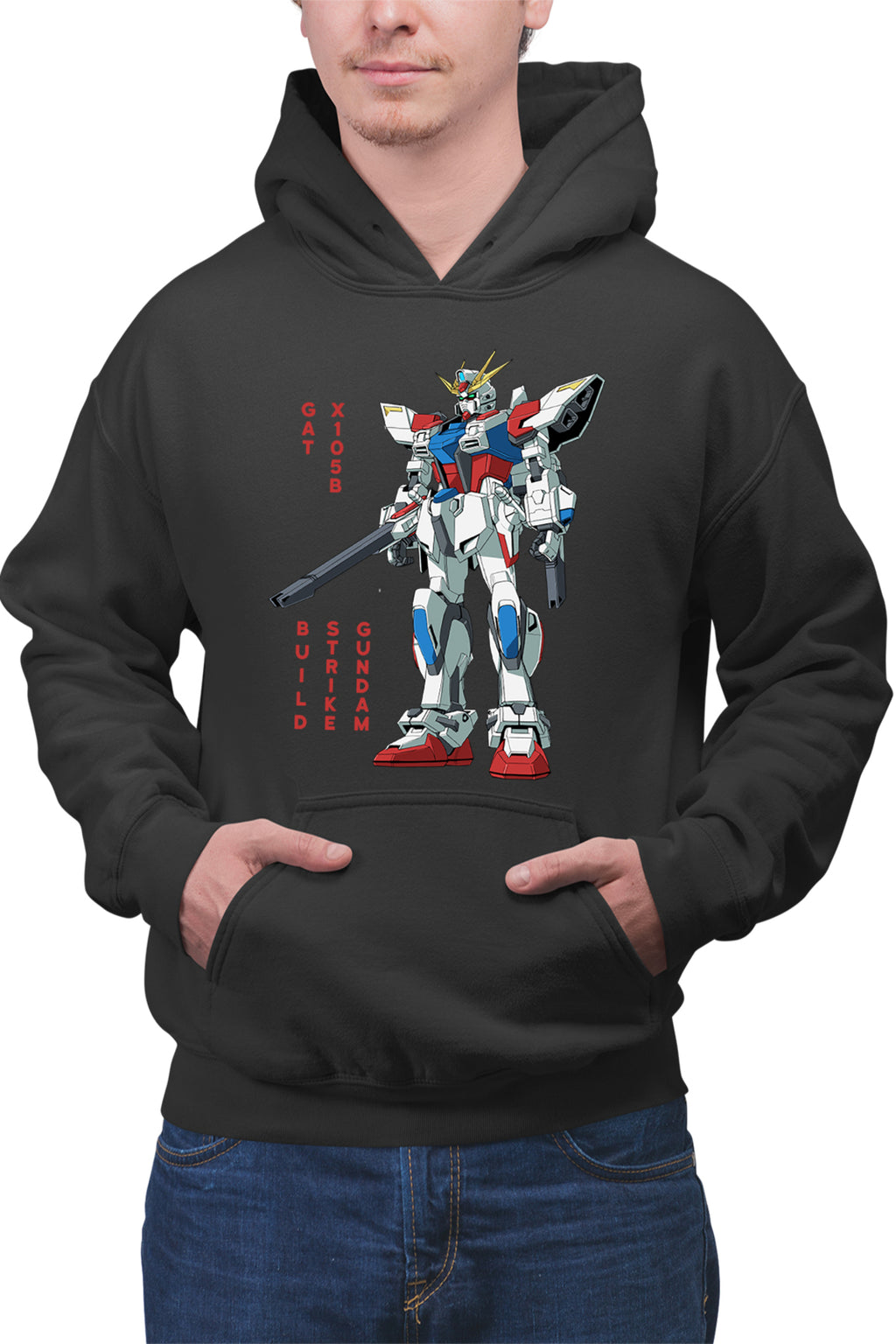 Hanorac barbati dam Build Fighters Robot Anime Monster
