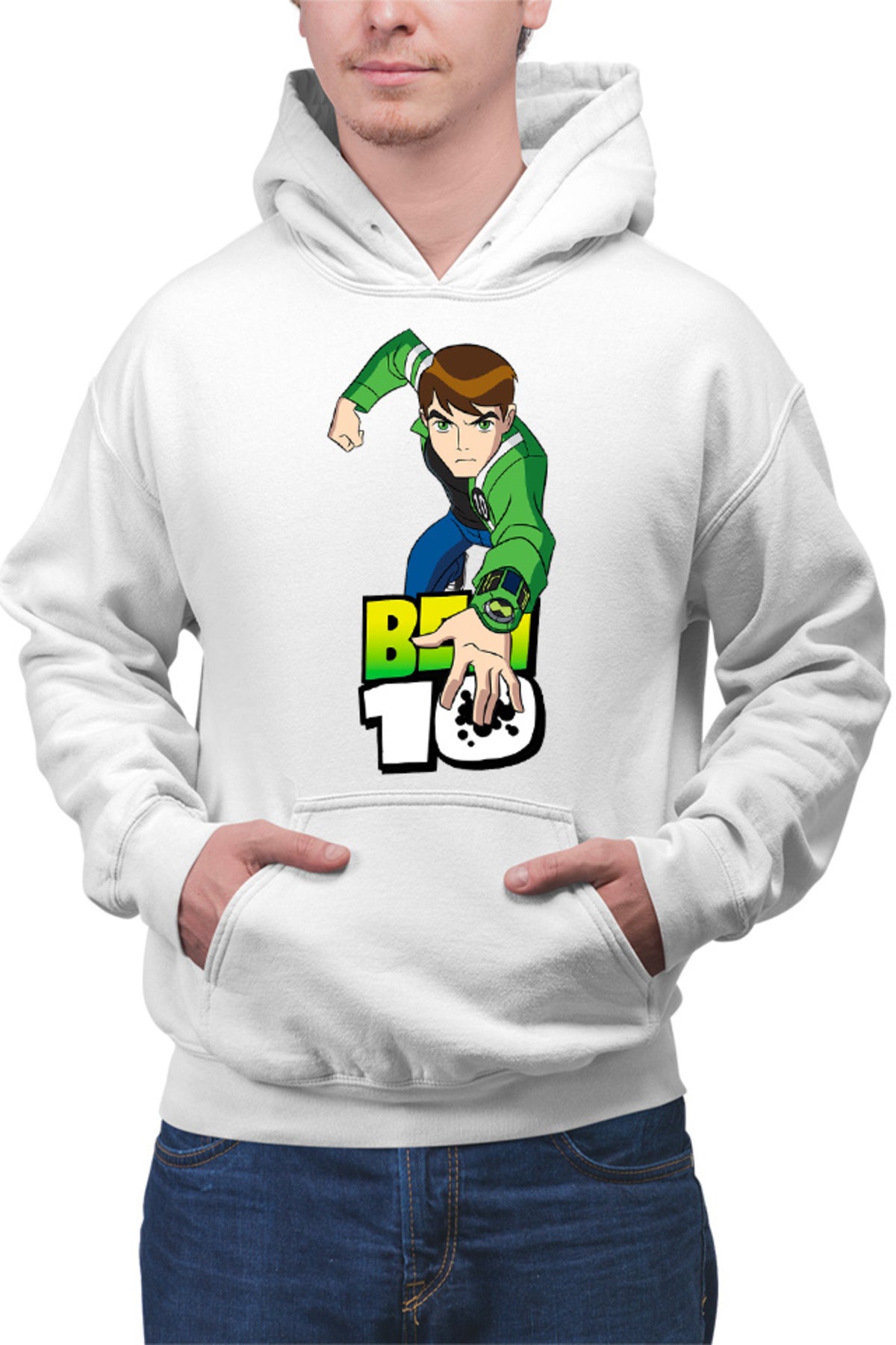 Hanorac barbati Ben 10 Logo Comedy Action Sci-fi Monsters Fight